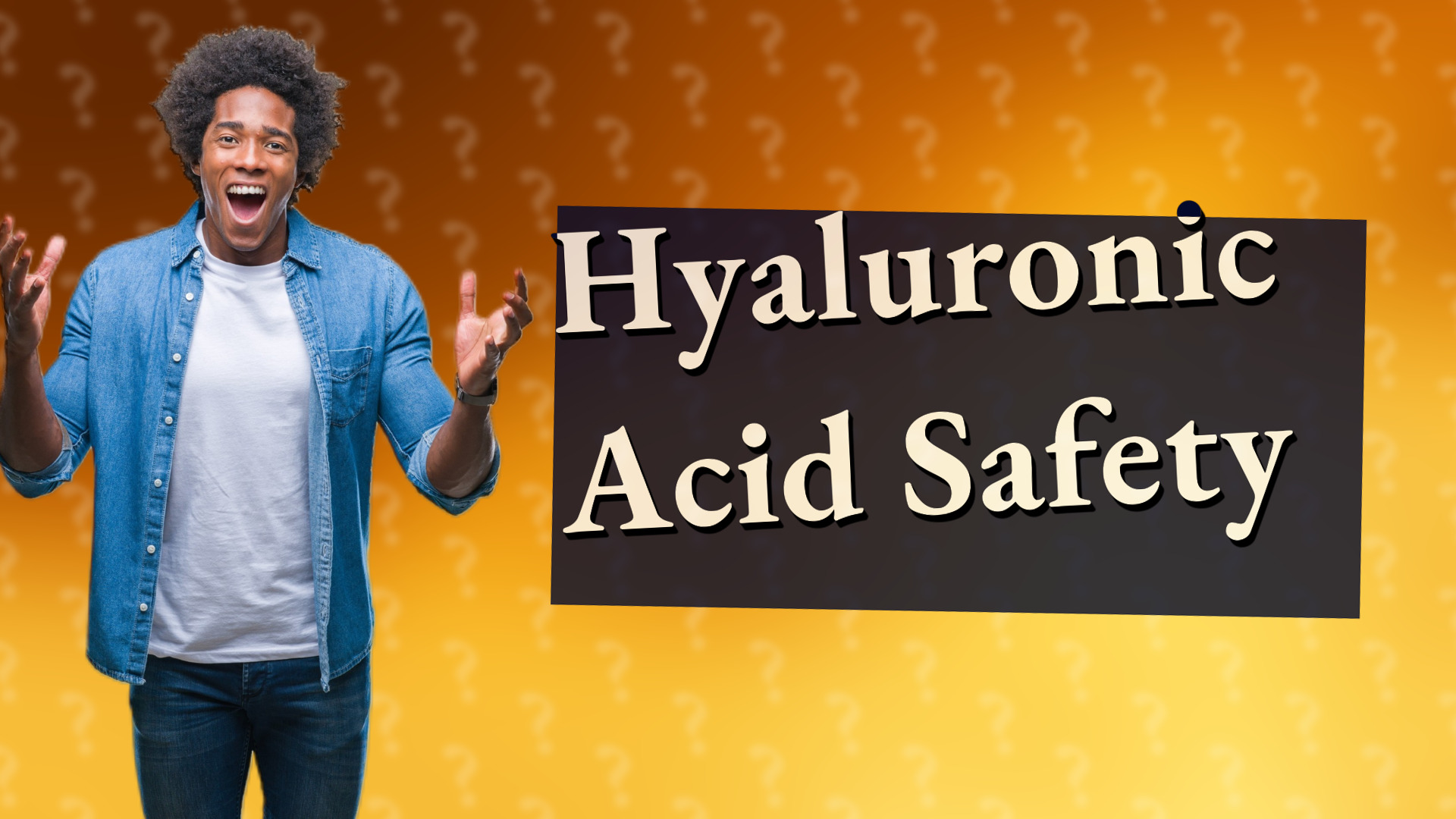 Hyaluronic Acid Safety