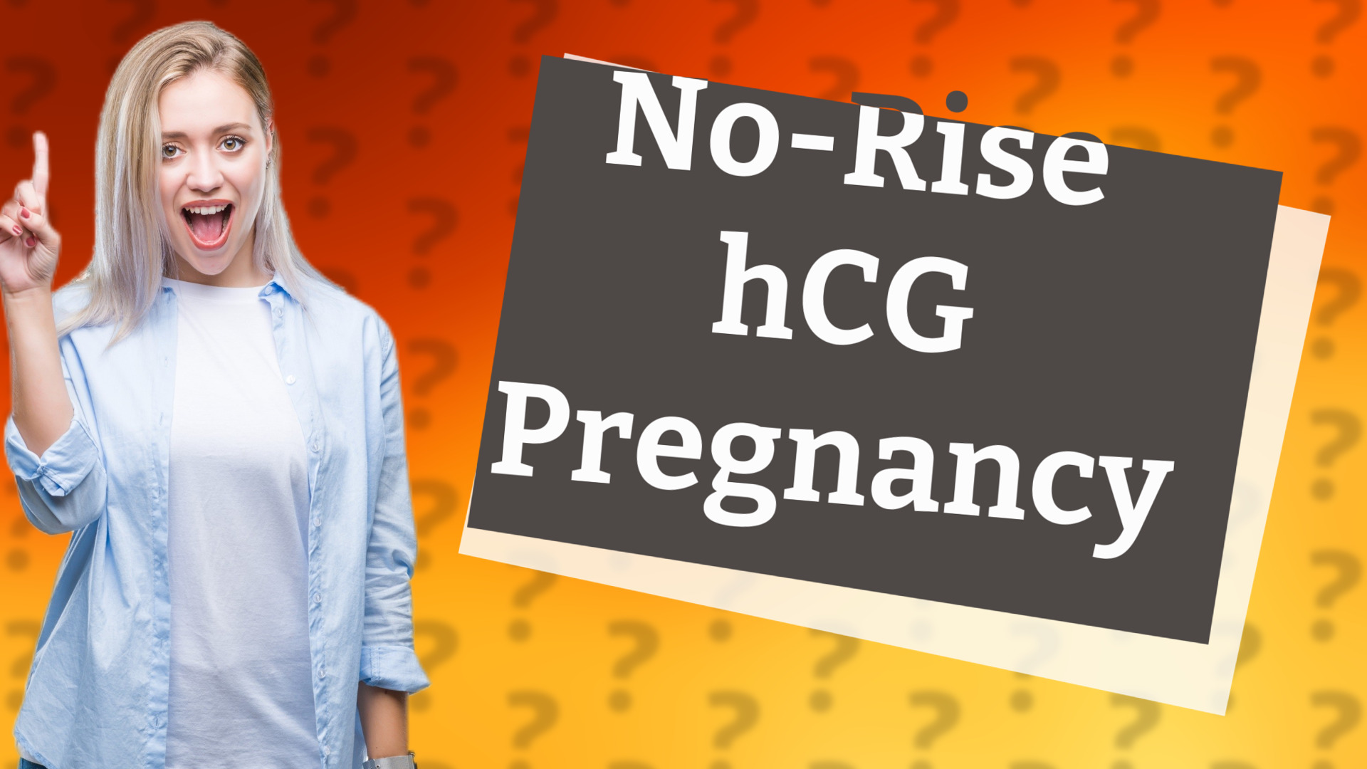No-Rise hCG Pregnancy