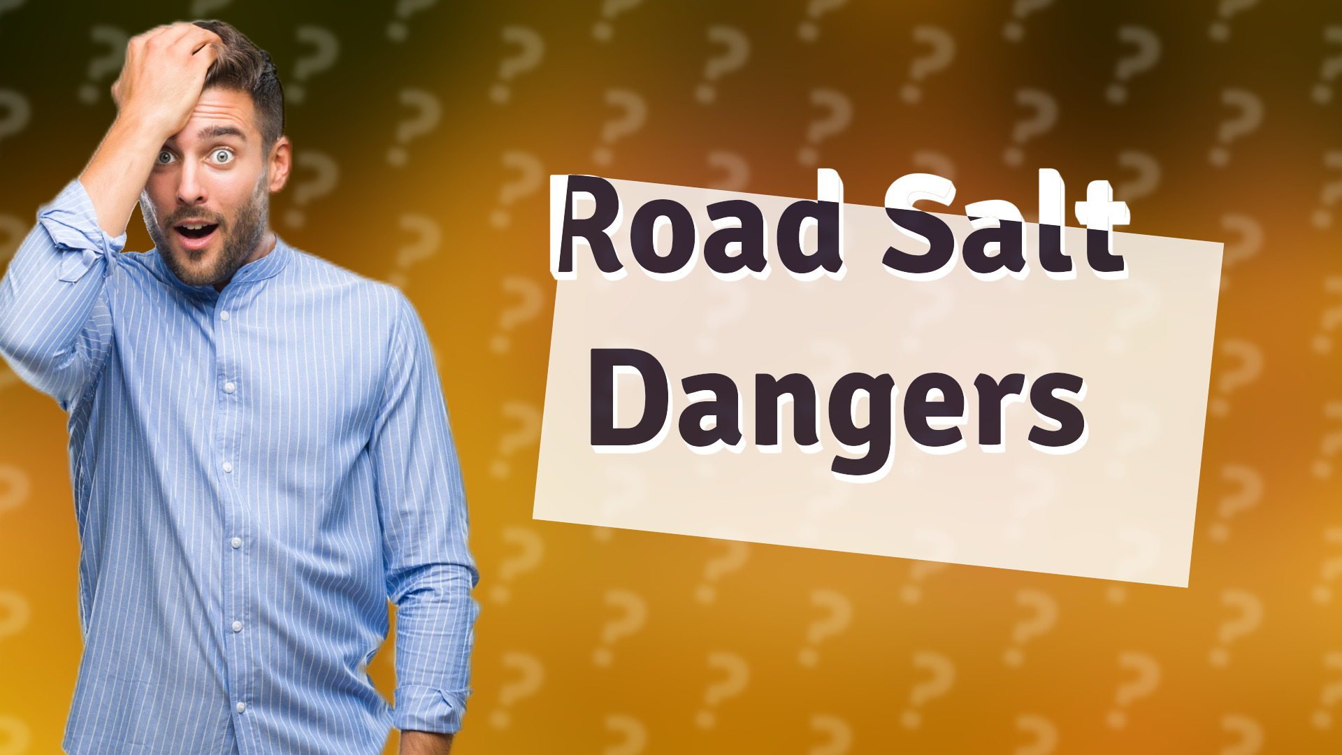 Road Salt Dangers