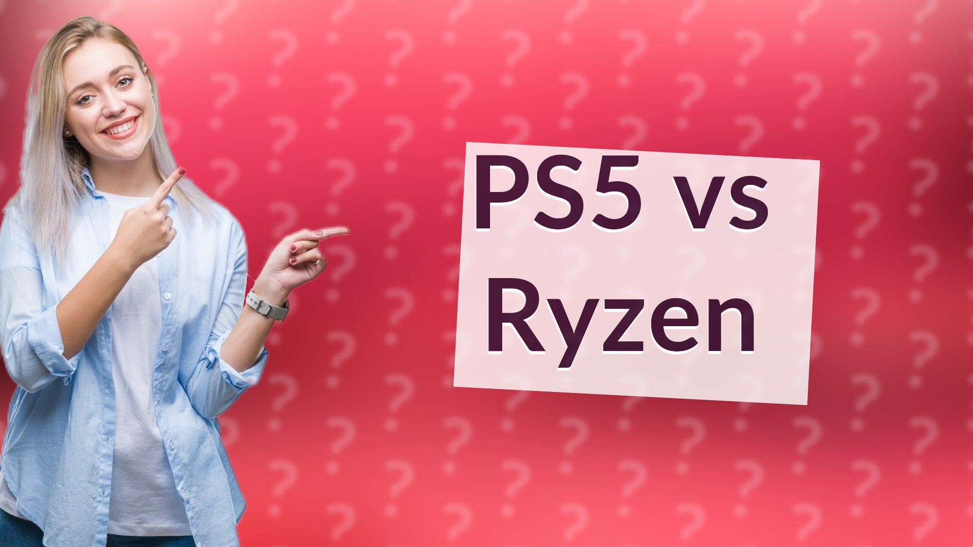 PS5 vs Ryzen