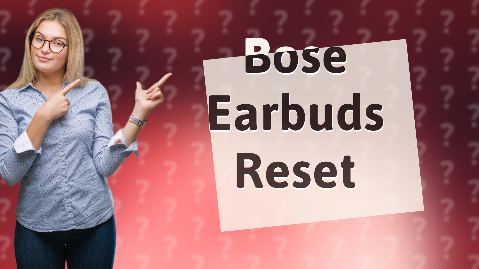 Bose Earbuds Reset