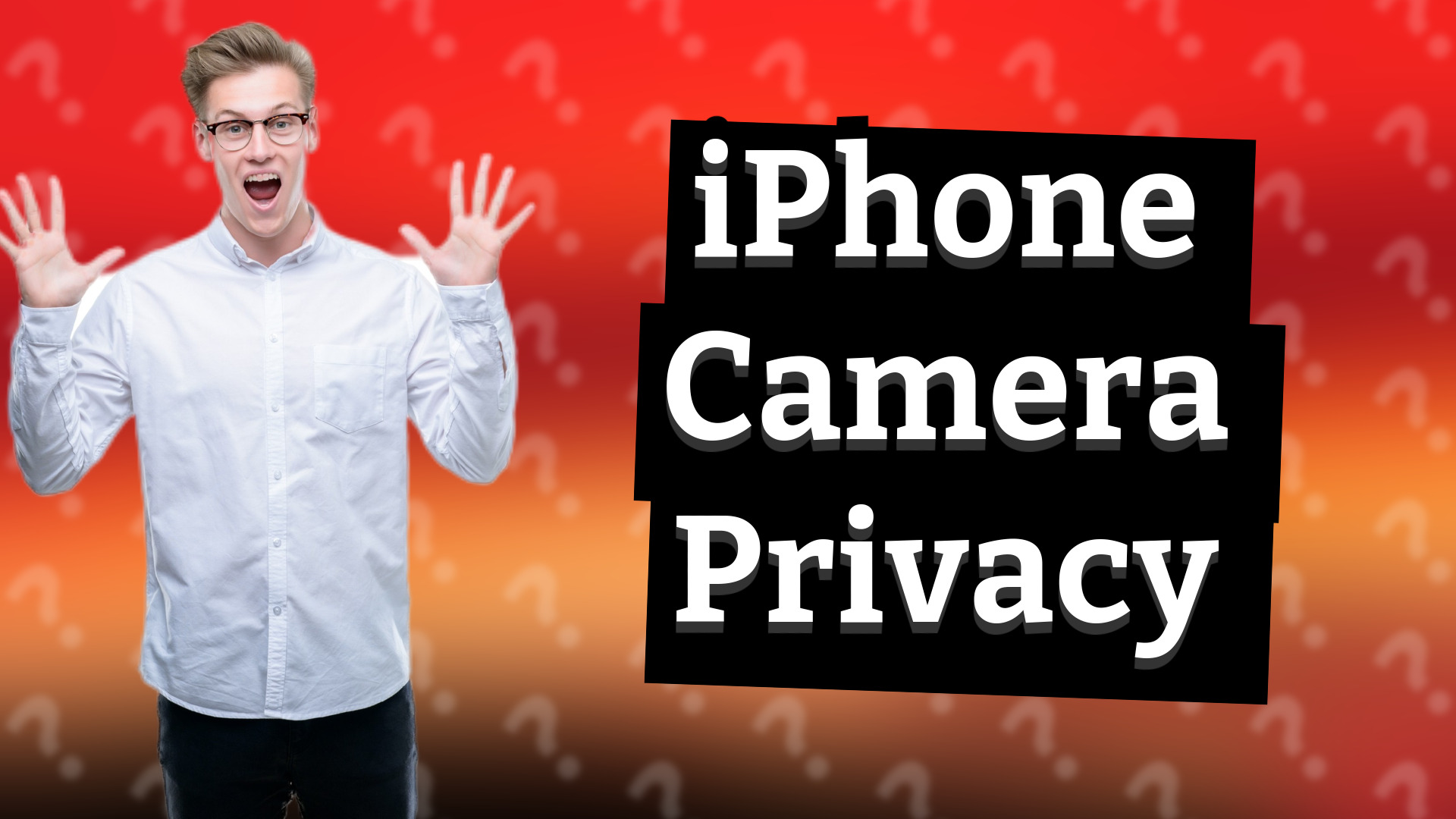 iPhone Camera Privacy