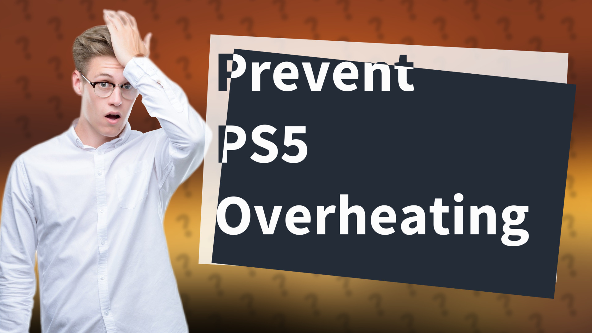 Prevent PS5 Overheating