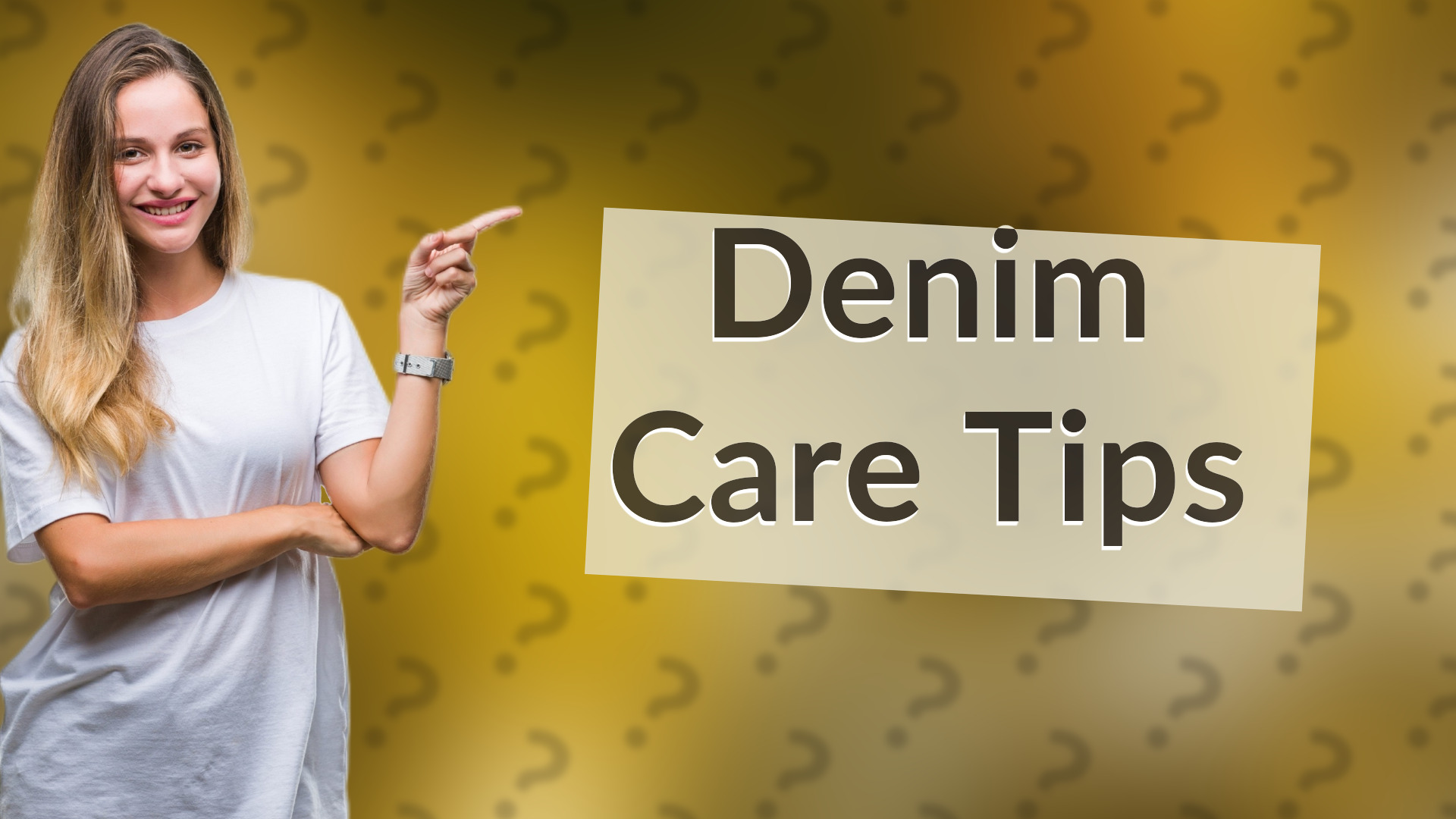 Denim Care Tips