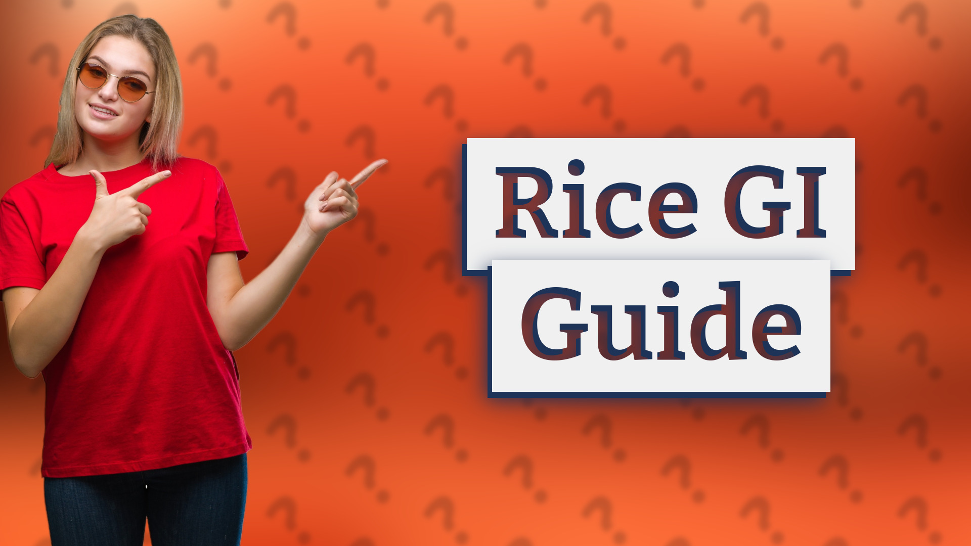Rice GI Guide