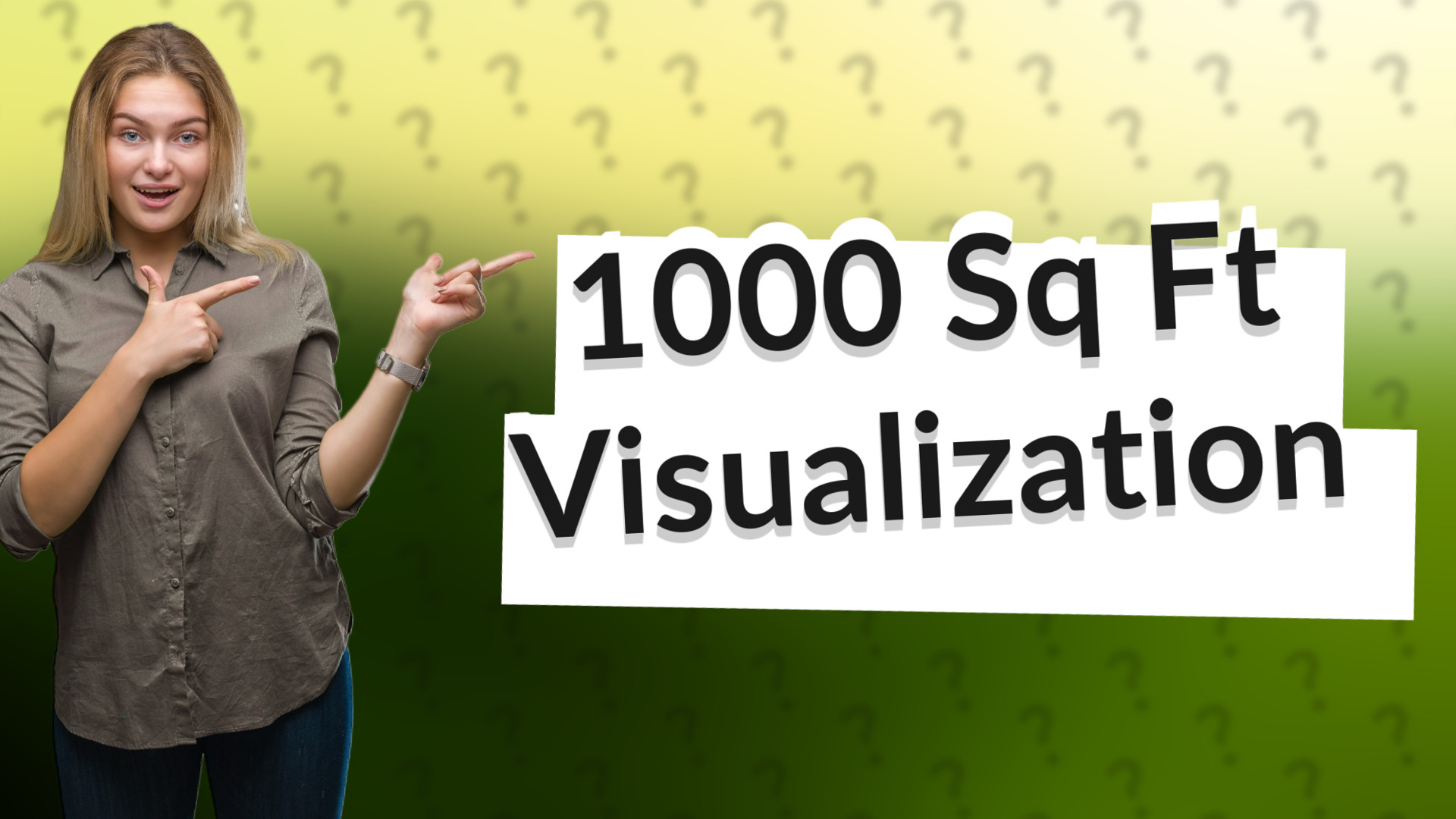 1000 Sq Ft Visualization