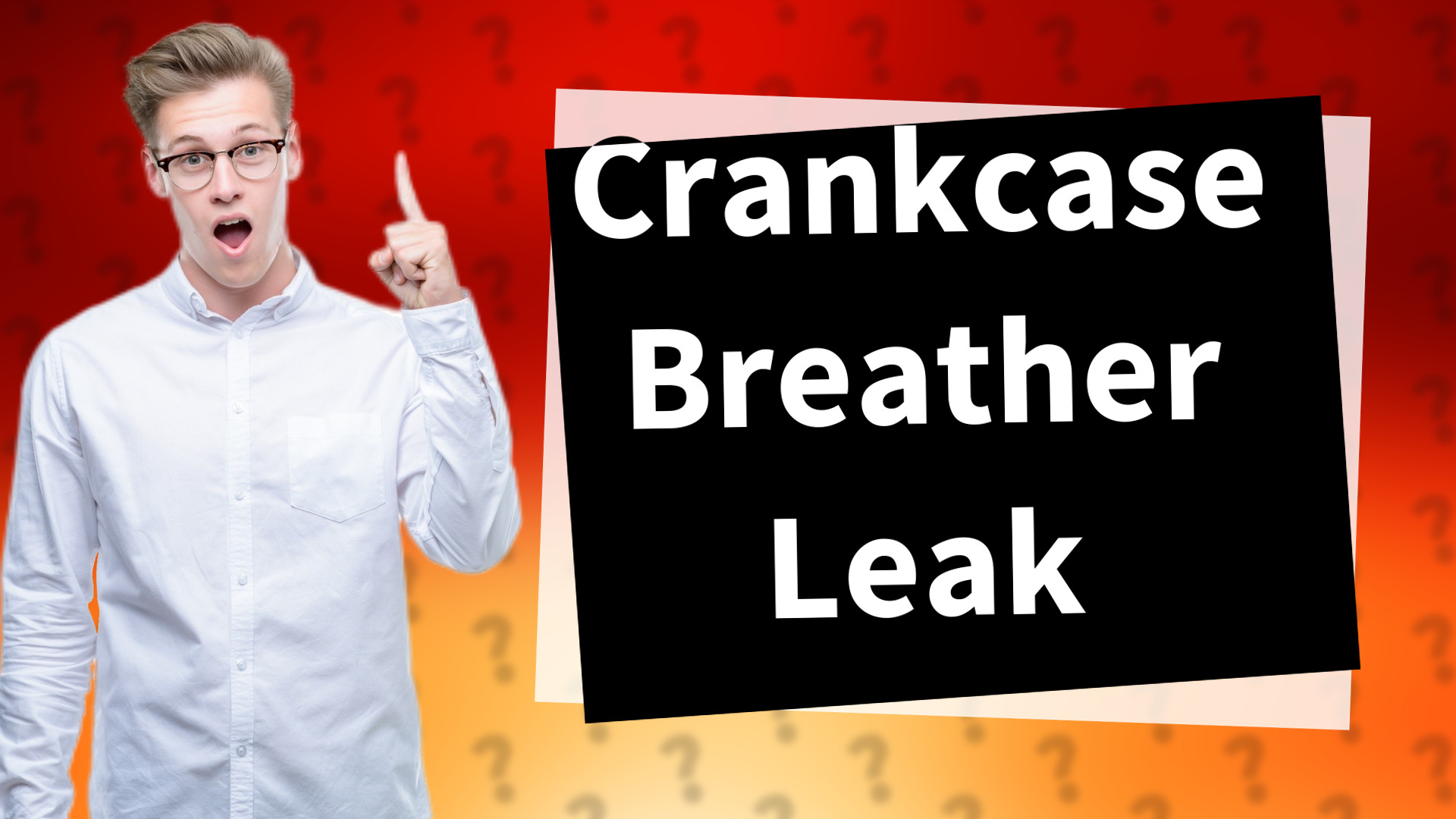 Crankcase Breather Leak