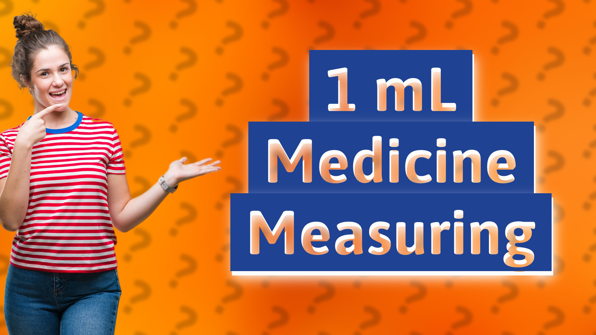 1 mL Medicine Measuring