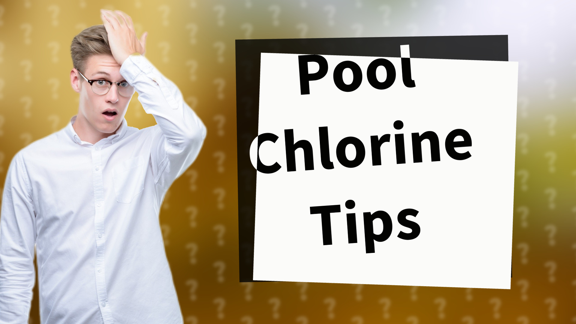 Pool Chlorine Tips