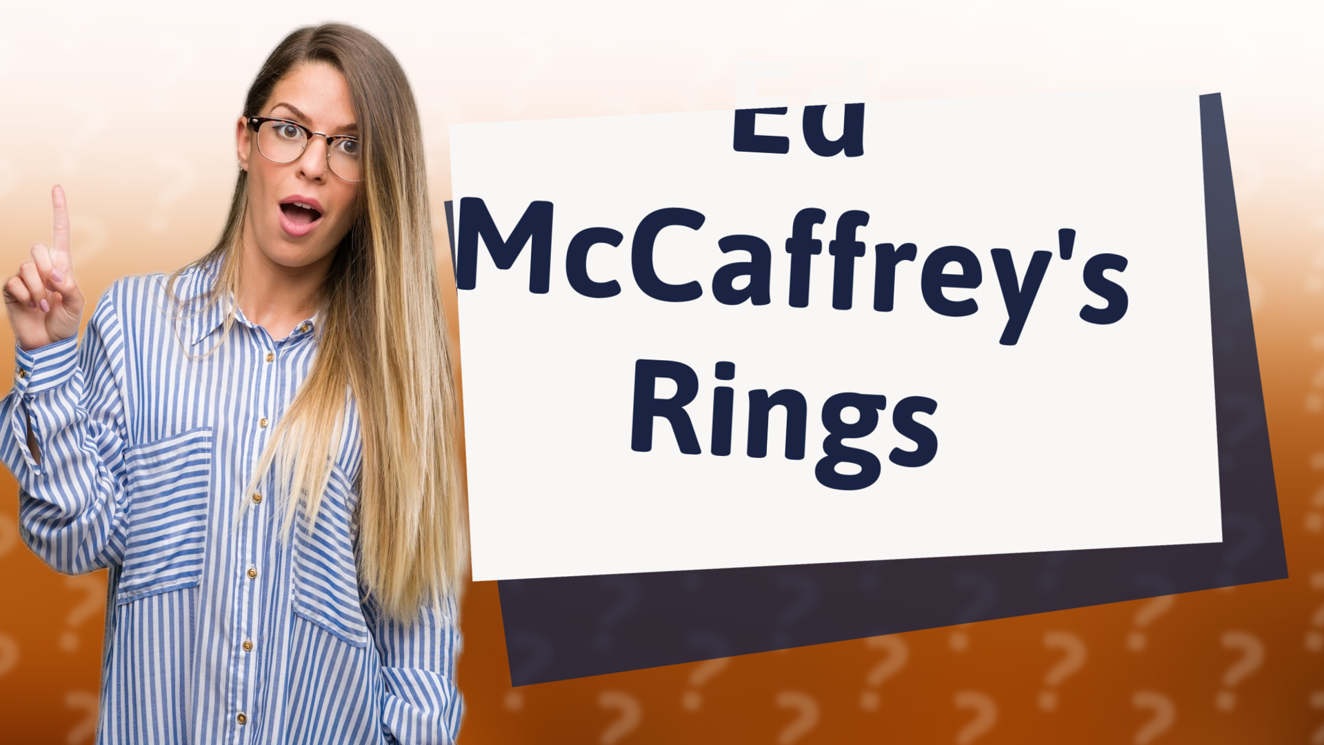 Ed McCaffrey's Rings