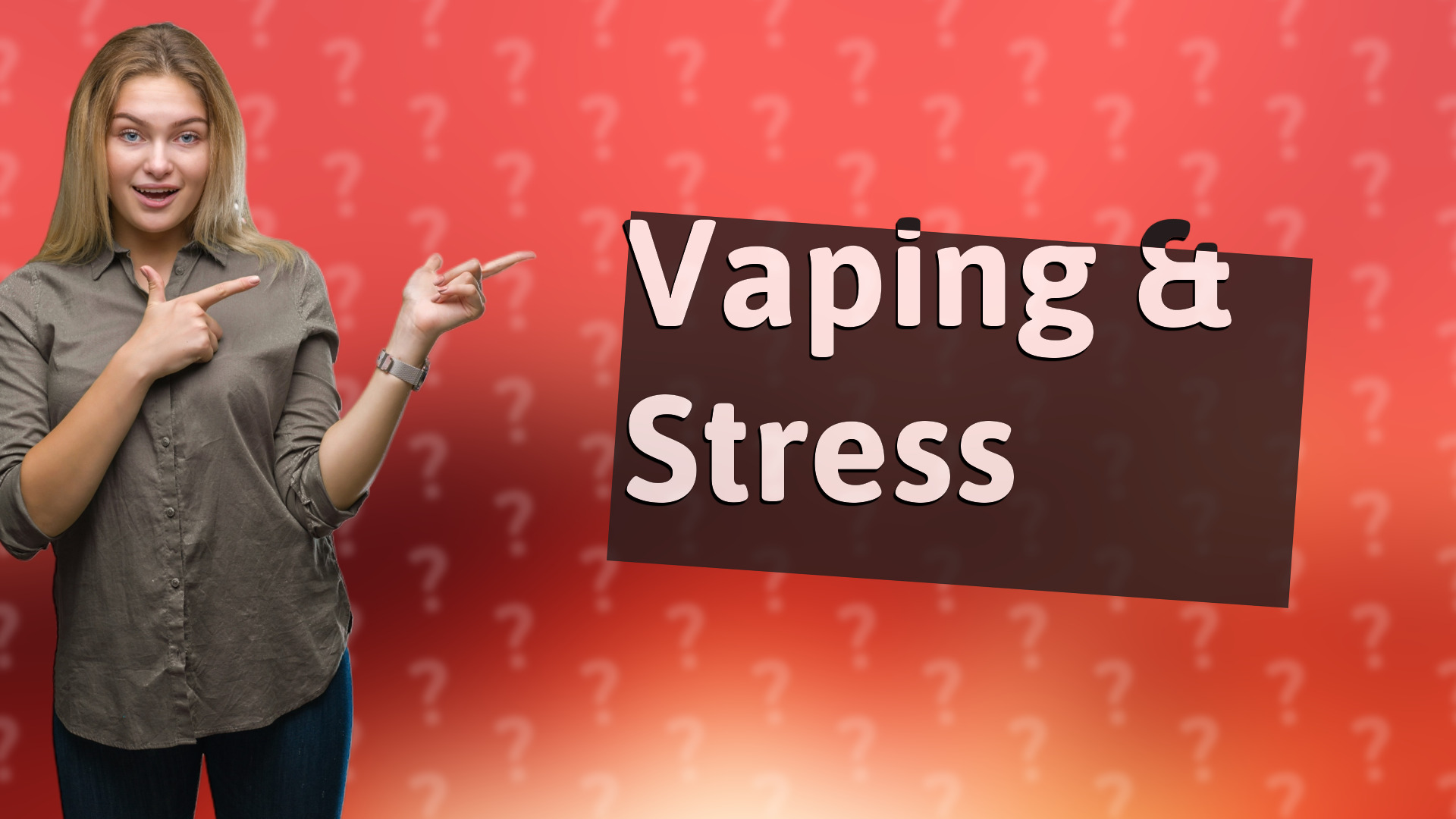 Vaping & Stress