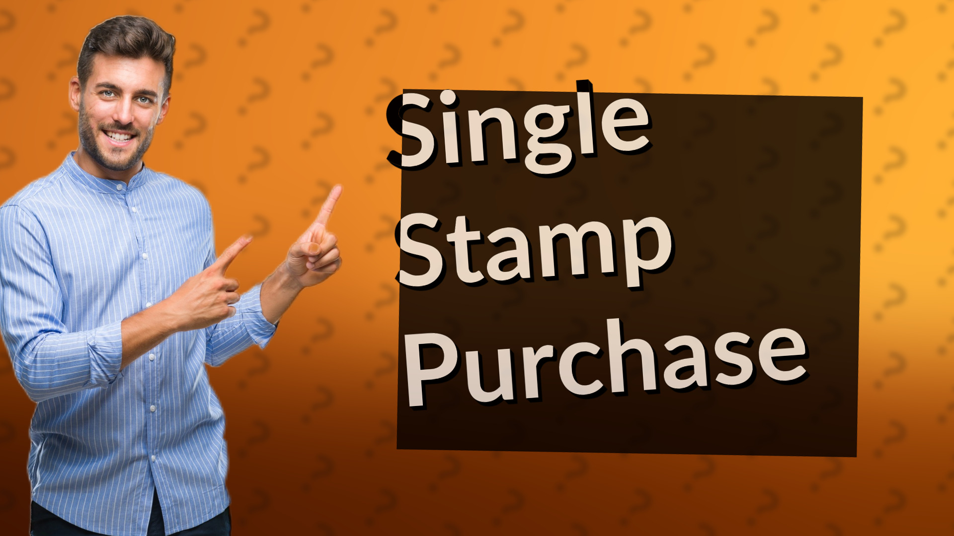 Single Stamp Purchase