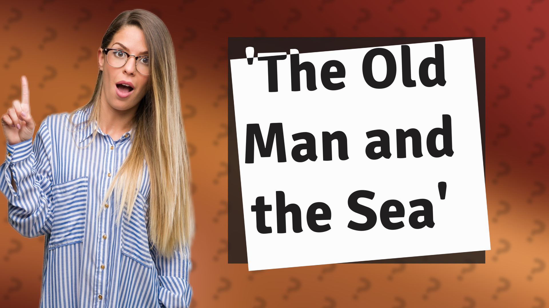 'The Old Man and the Sea'