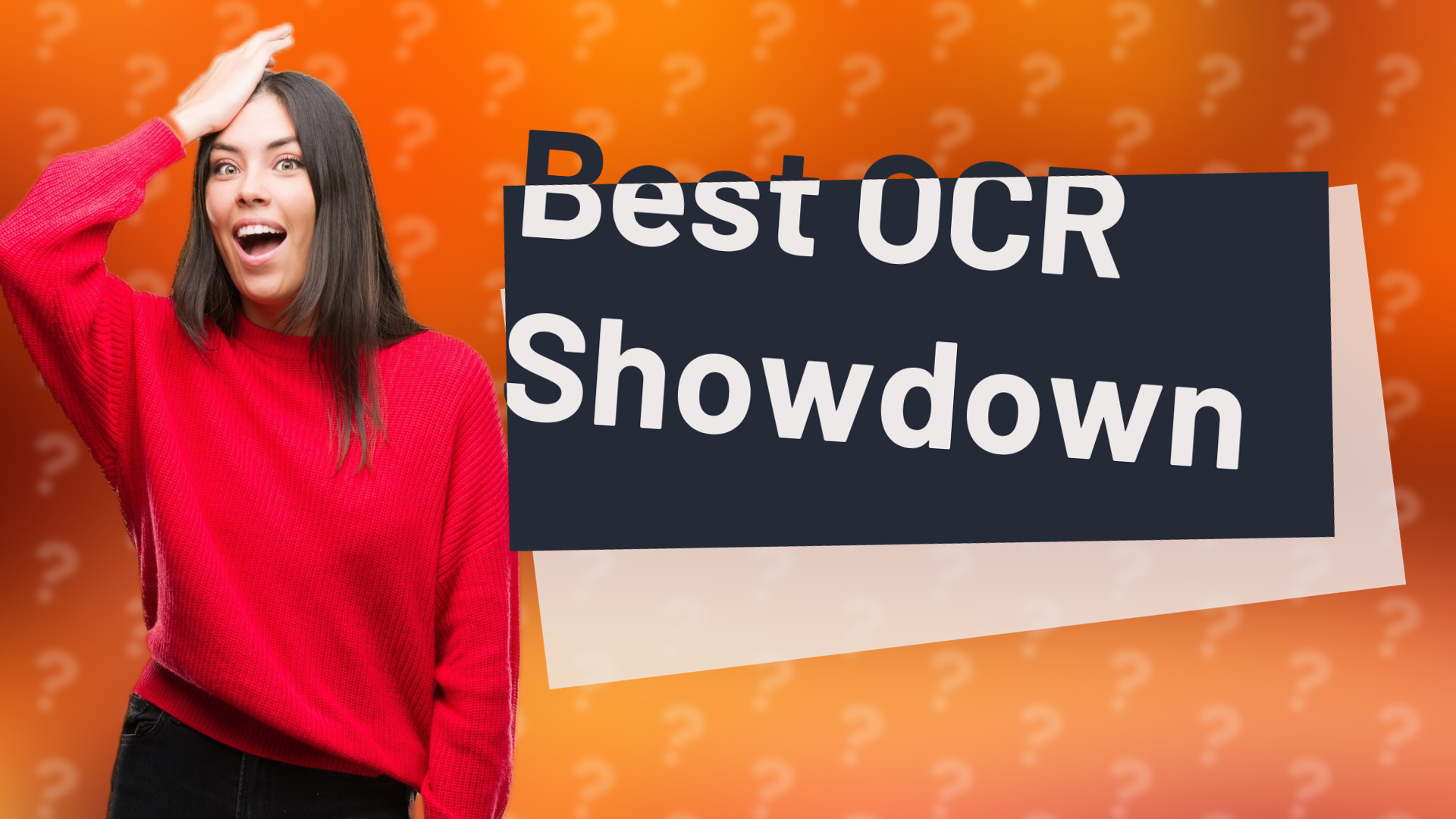 Best OCR Showdown