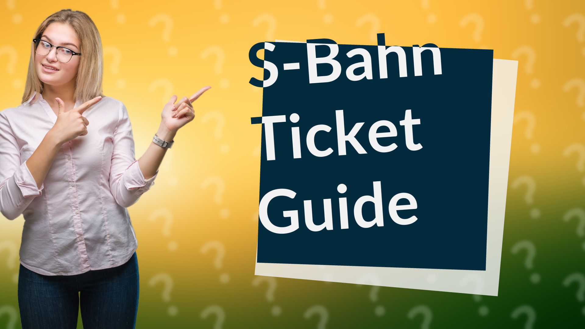 S-Bahn Ticket Guide