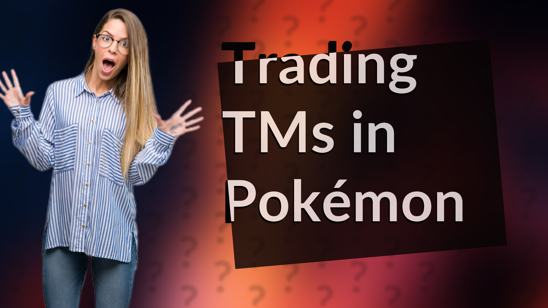 Trading TMs in Pokémon