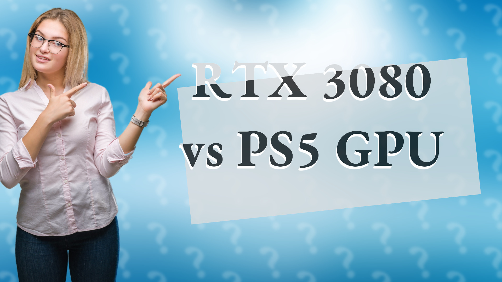 RTX 3080 vs PS5 GPU