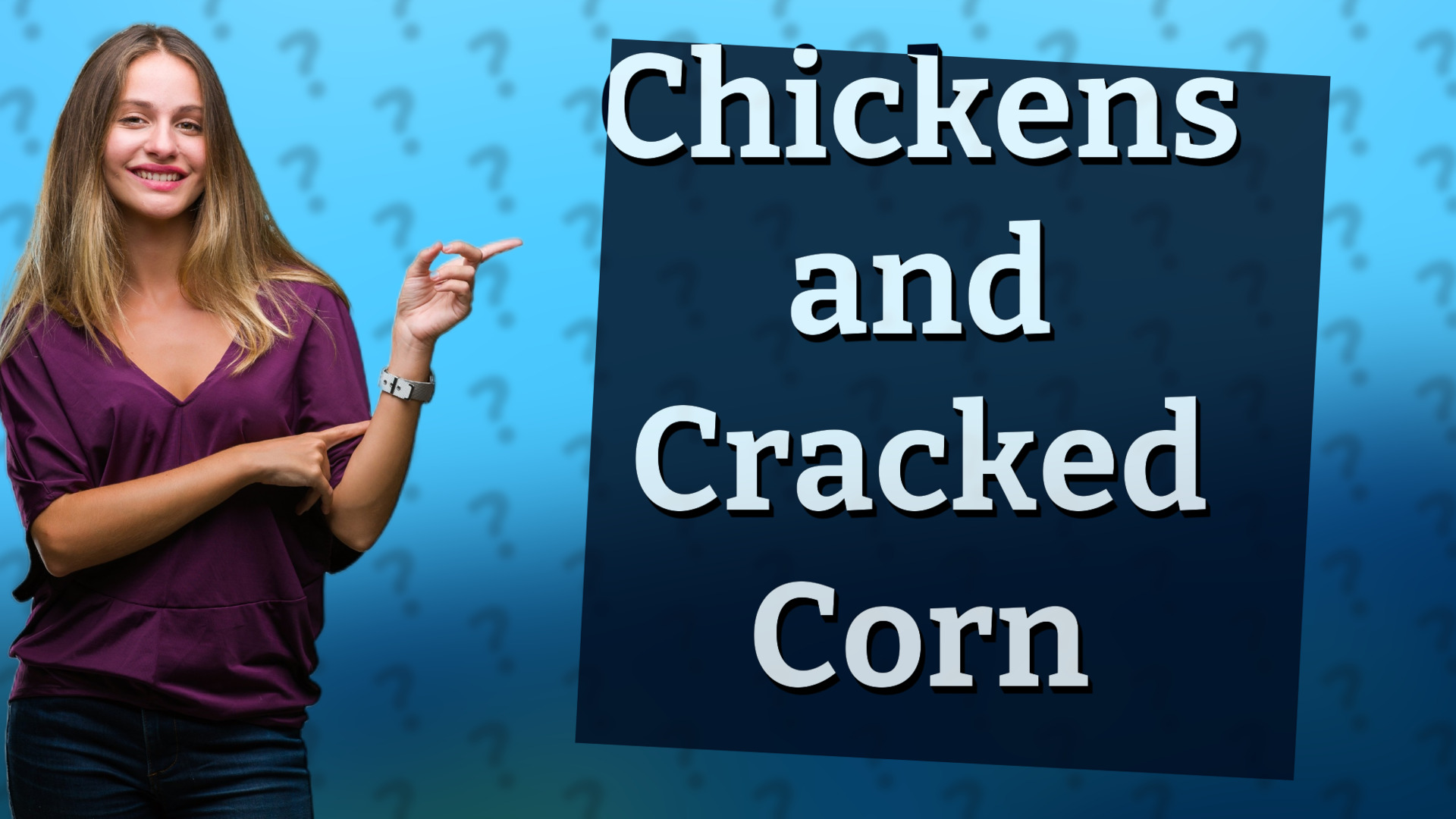 Chickens and Cracked Corn