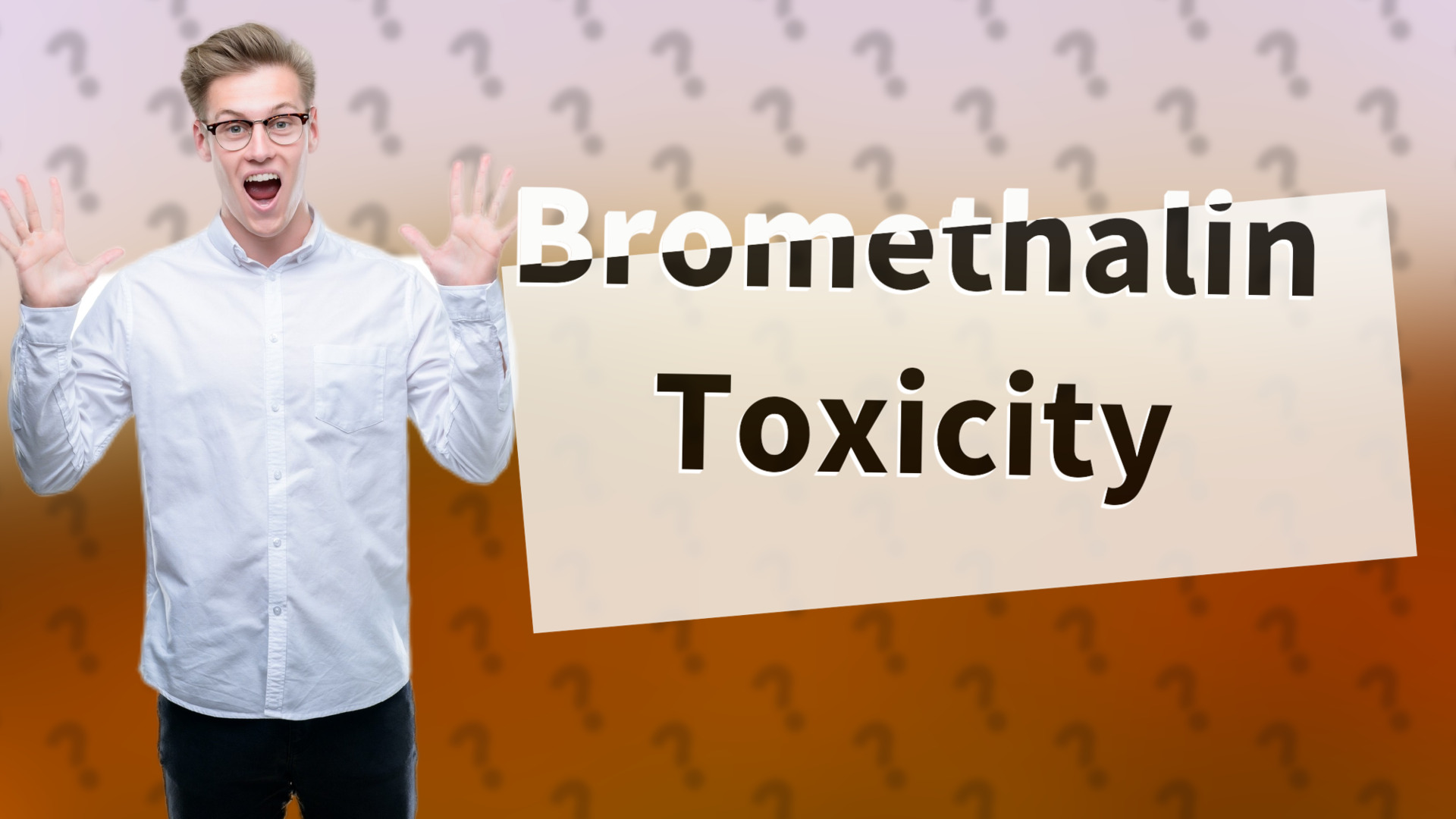 Bromethalin Toxicity