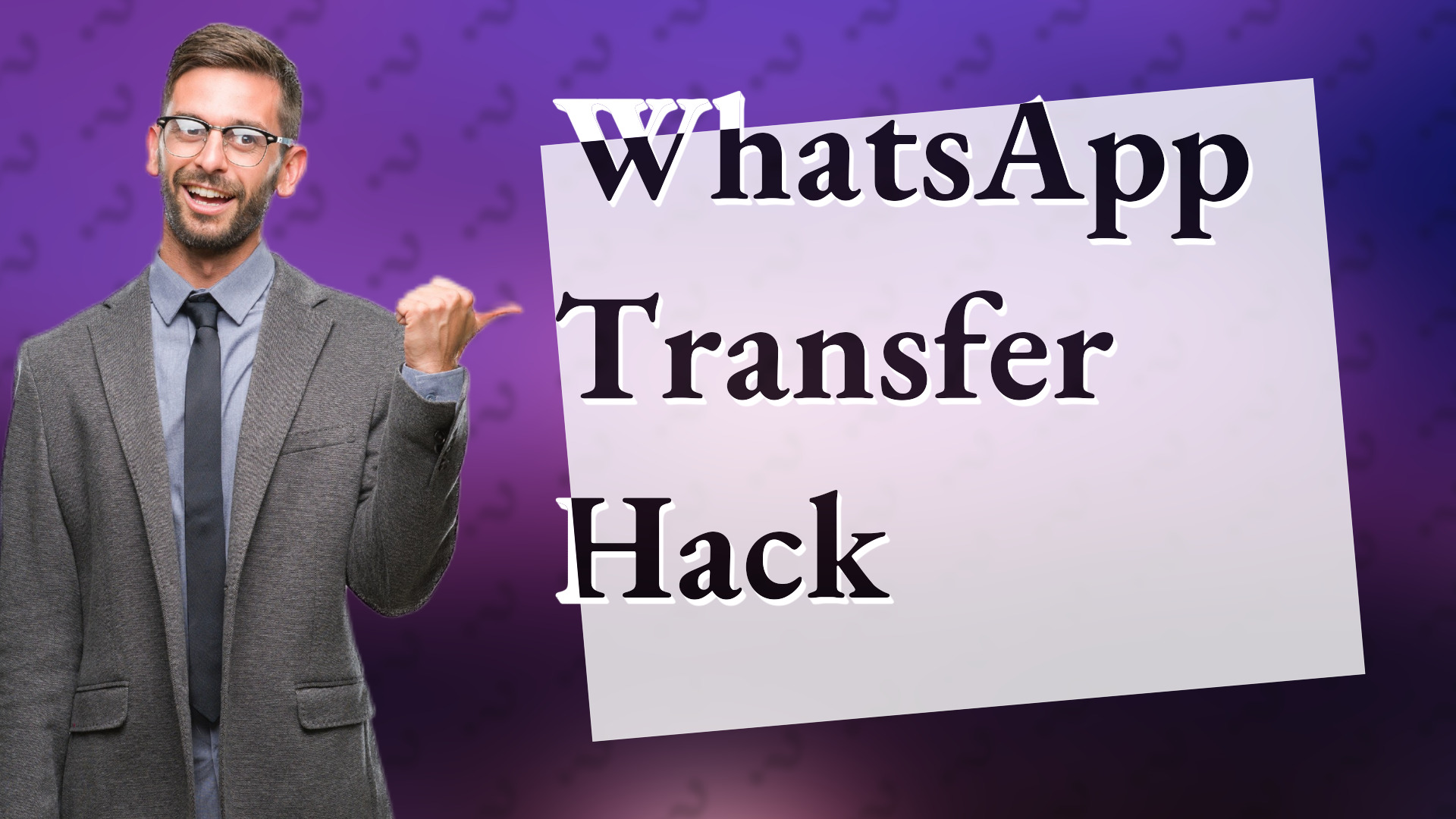 WhatsApp Transfer Hack