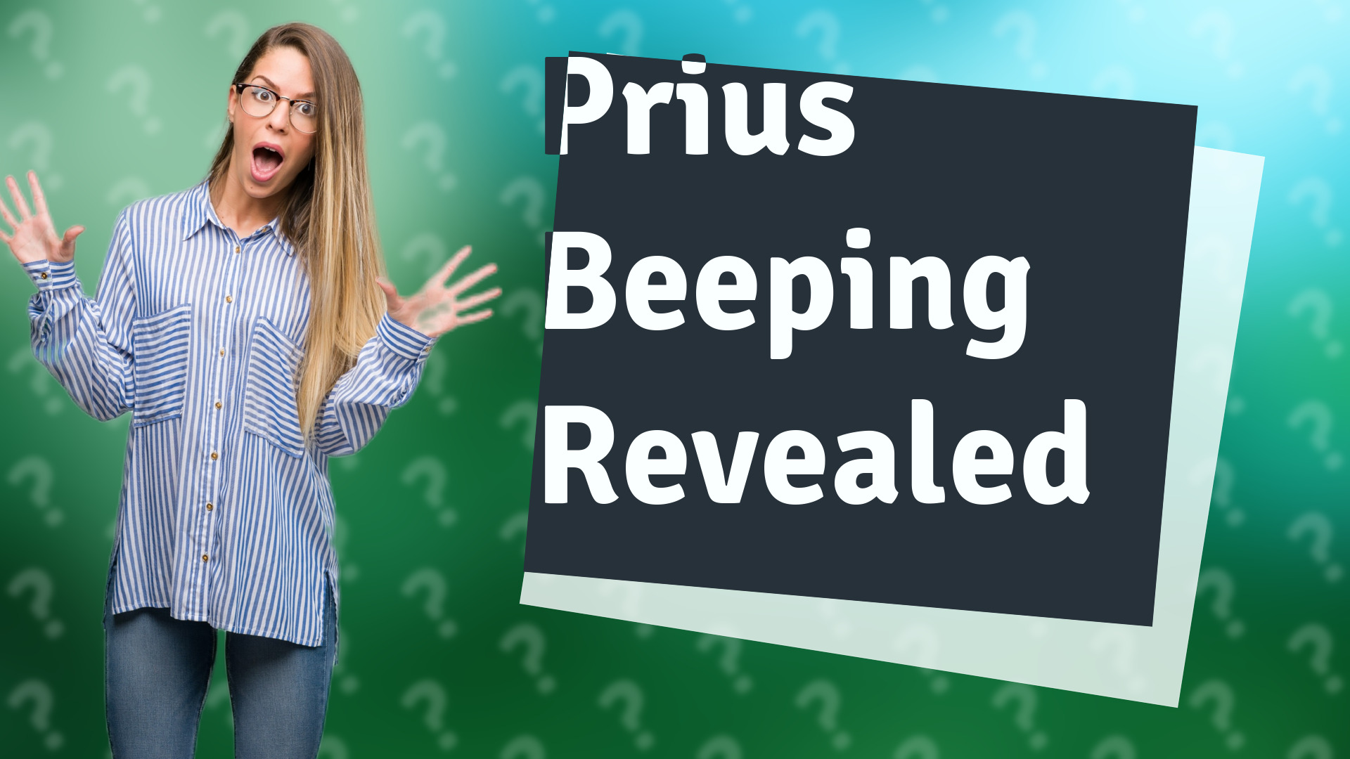 Prius Beeping Revealed