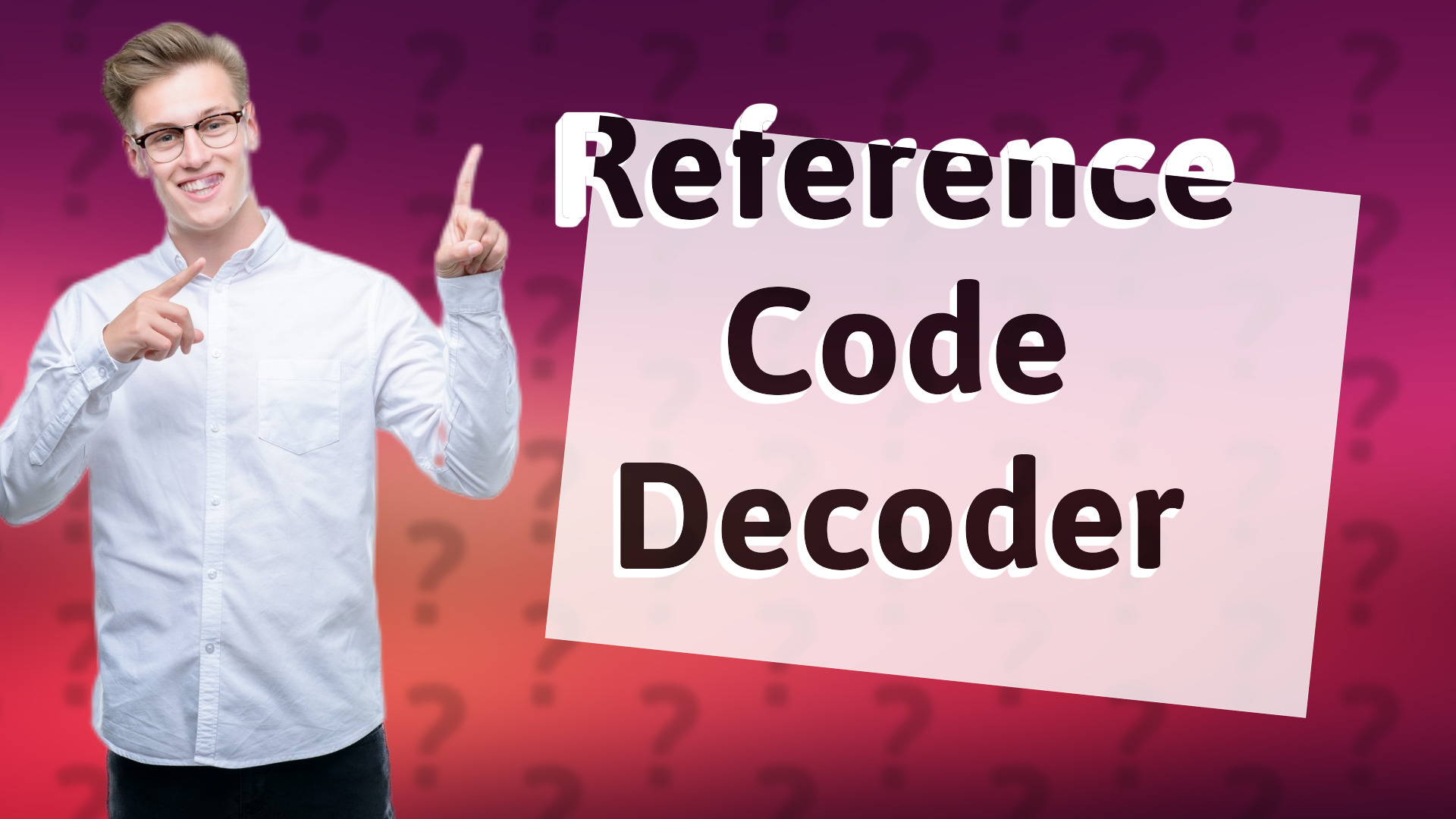 Reference Code Decoder
