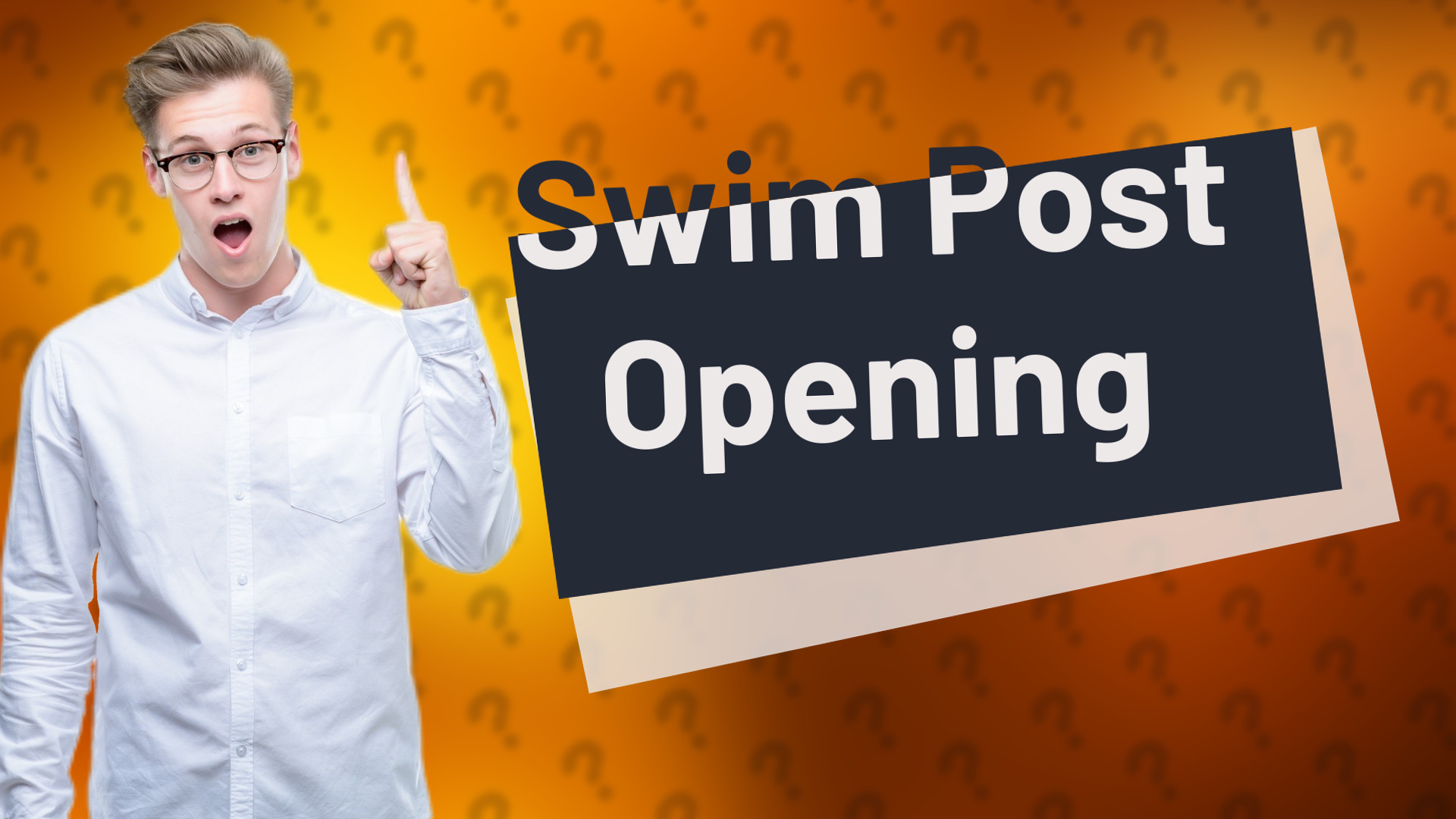Swim Post Opening