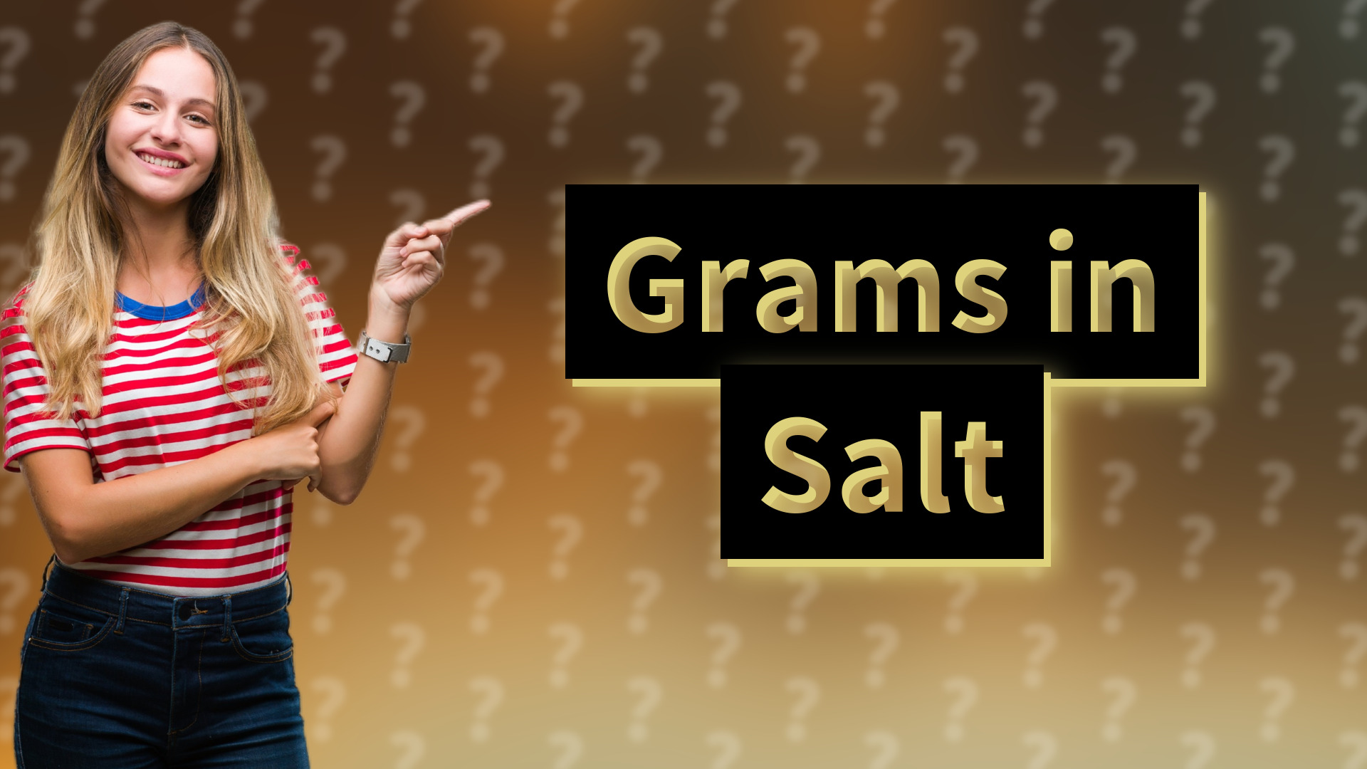 Grams in Salt