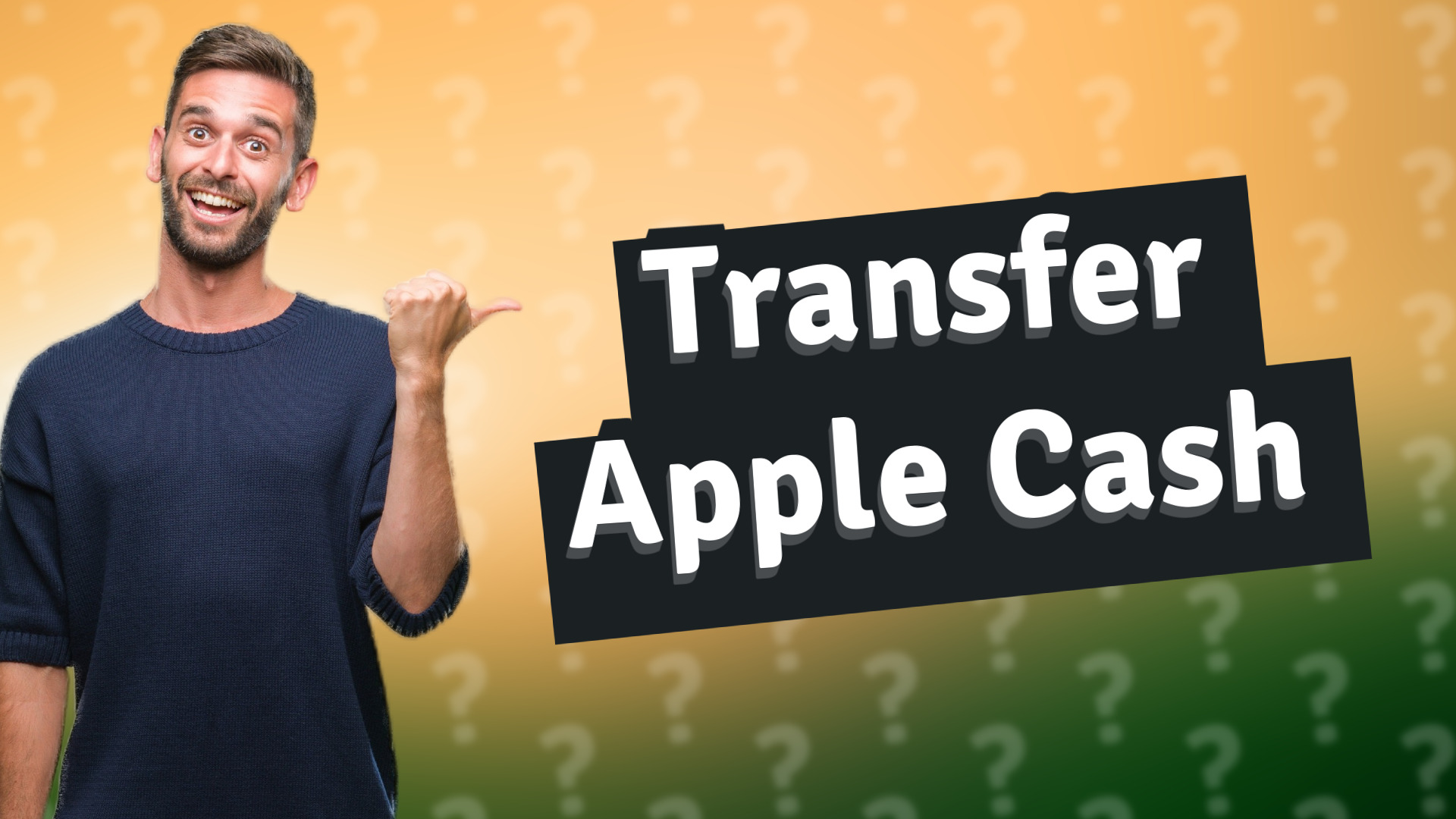 Transfer Apple Cash