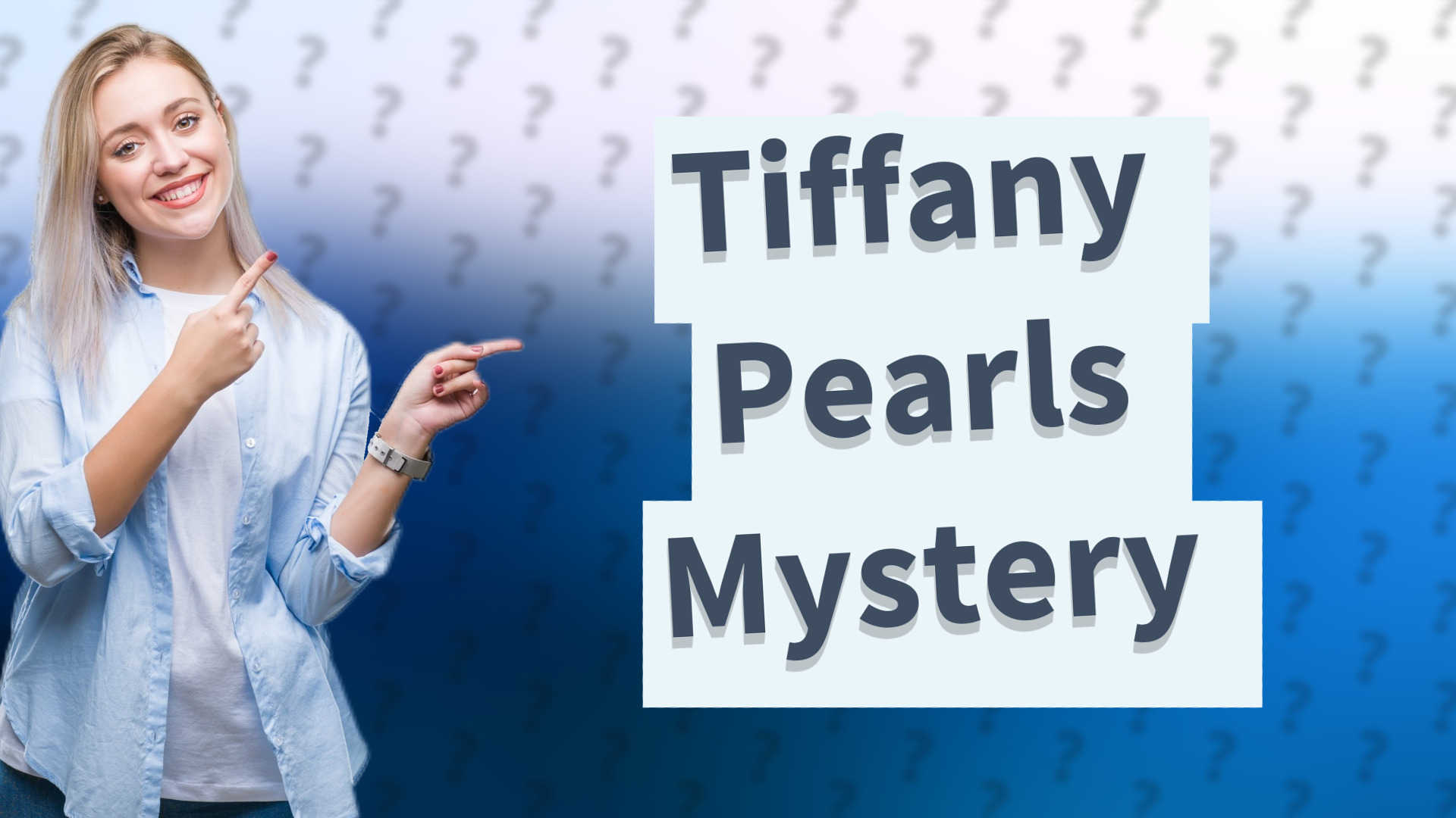 Tiffany Pearls Mystery