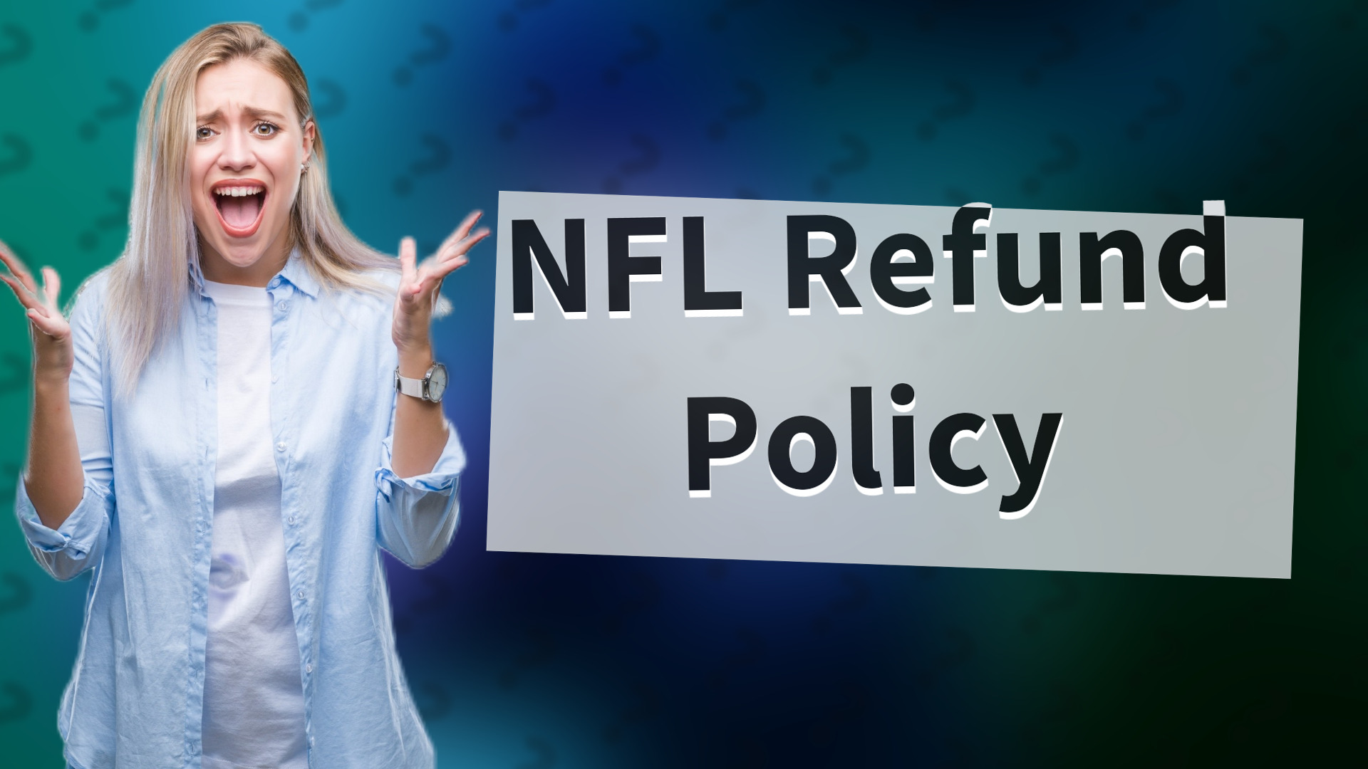 NFL Refund Policy