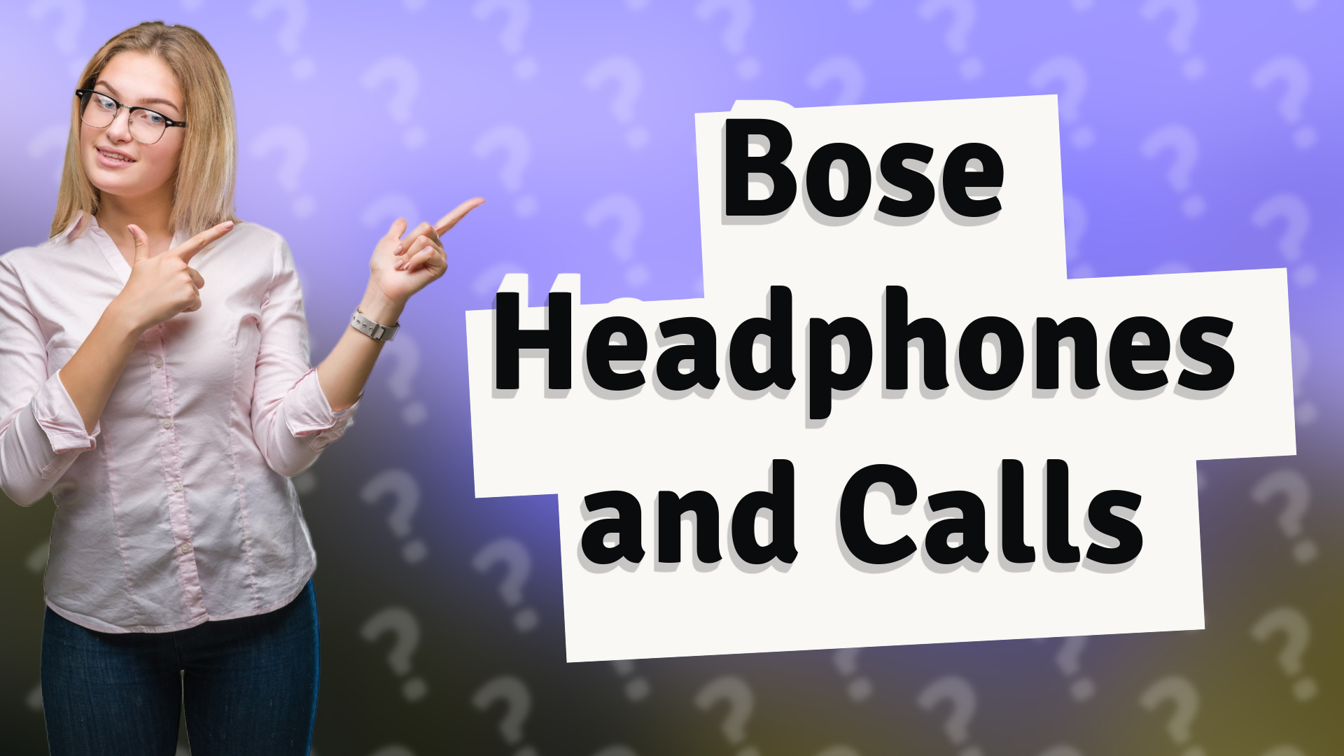 Bose Headphones and Calls