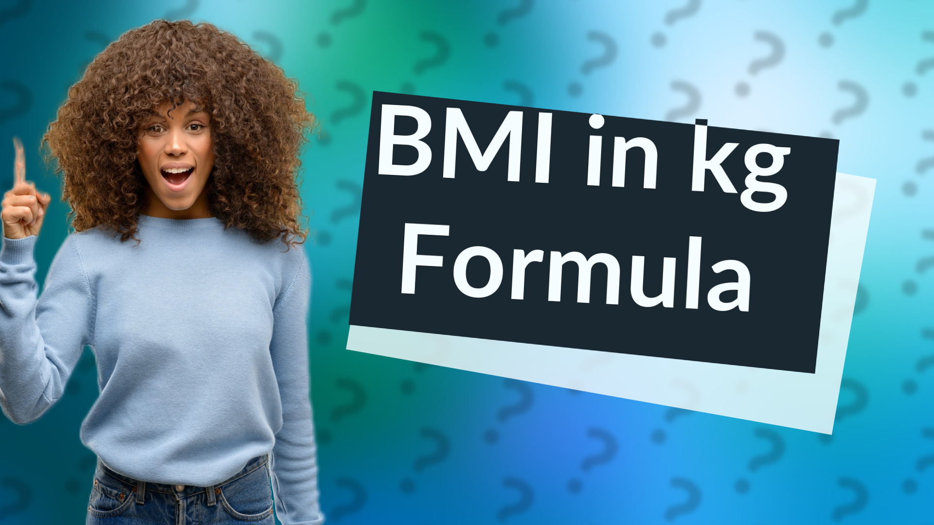 BMI in kg Formula