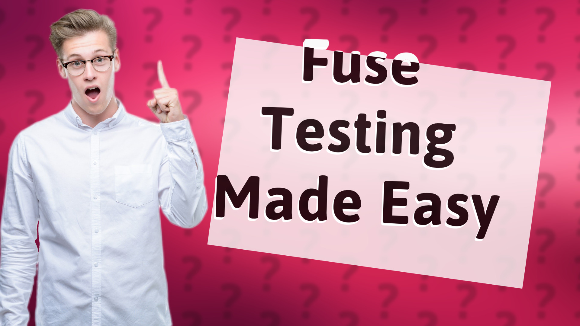 Fuse Testing Made Easy