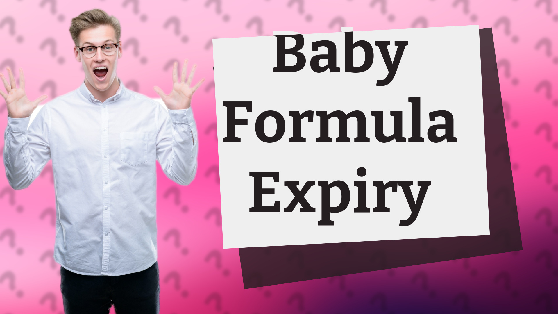 Baby Formula Expiry