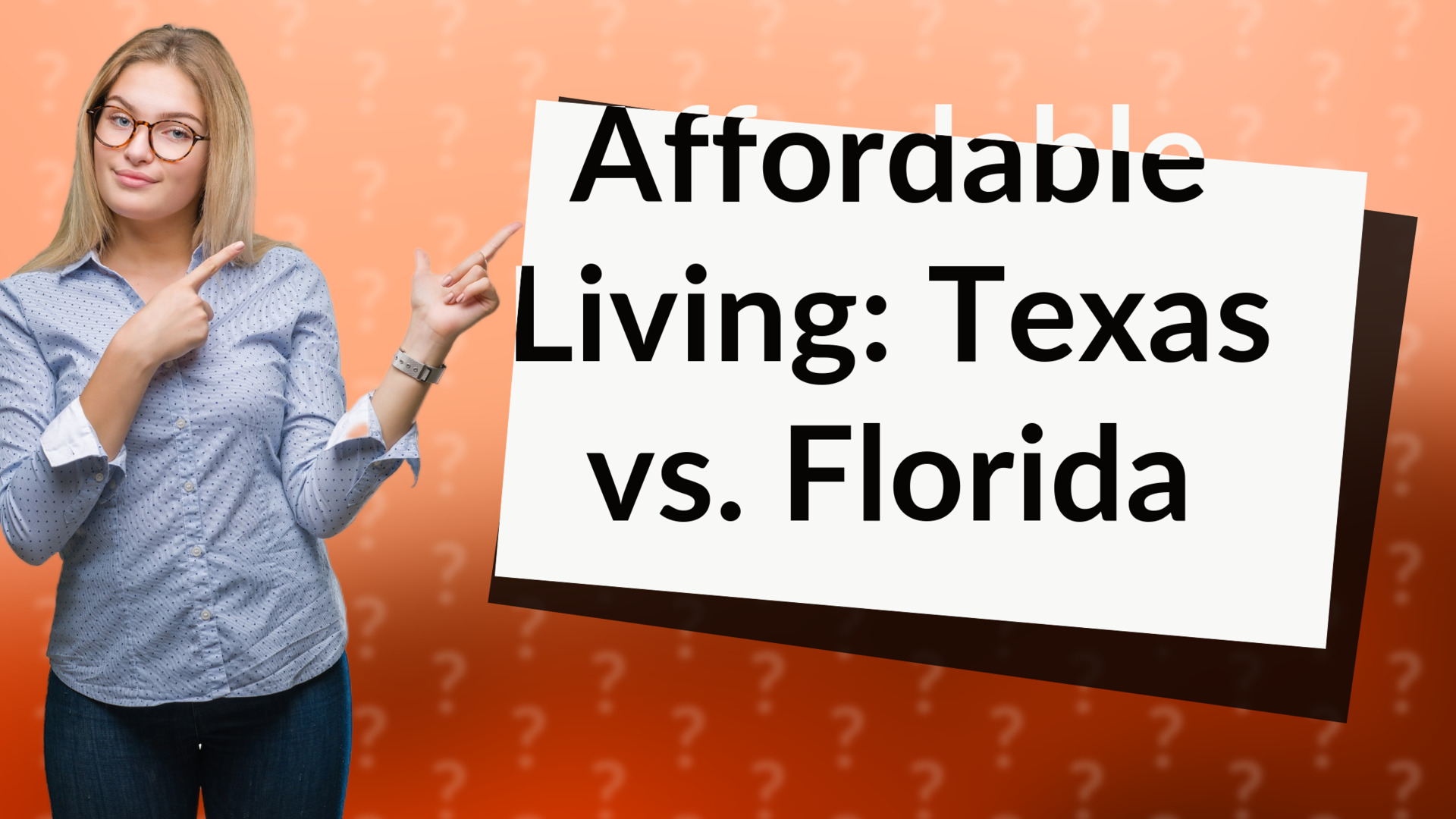 Affordable Living: Texas vs. Florida