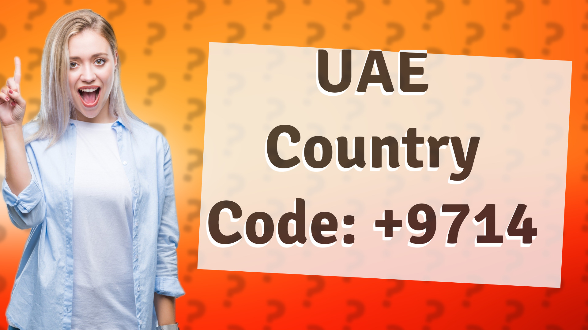 UAE Country Code: +9714