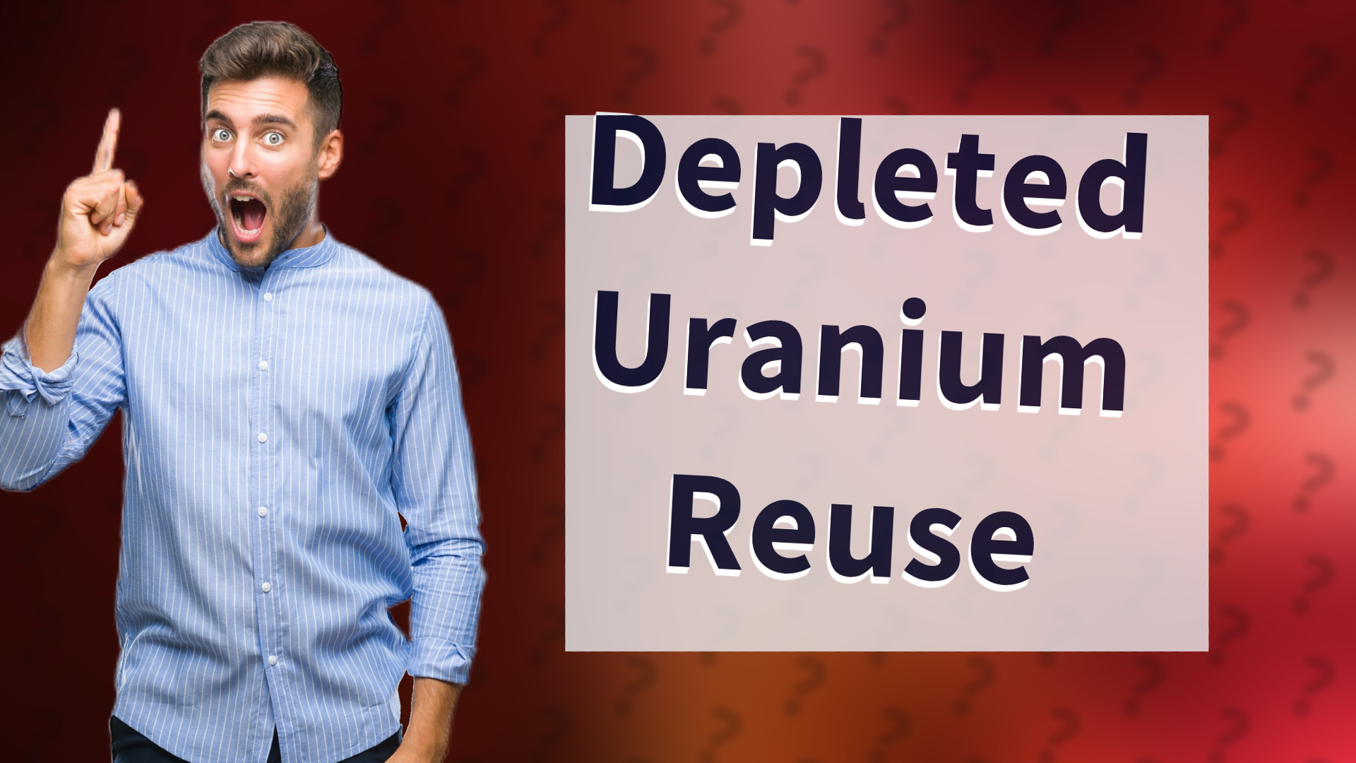 Depleted Uranium Reuse