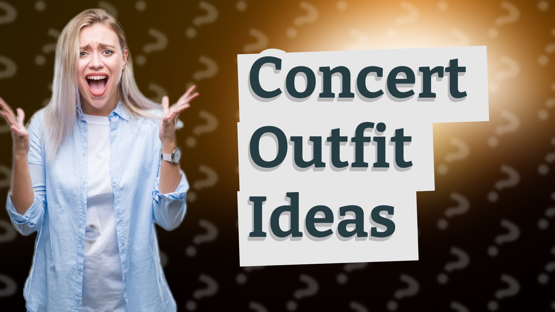 Concert Outfit Ideas