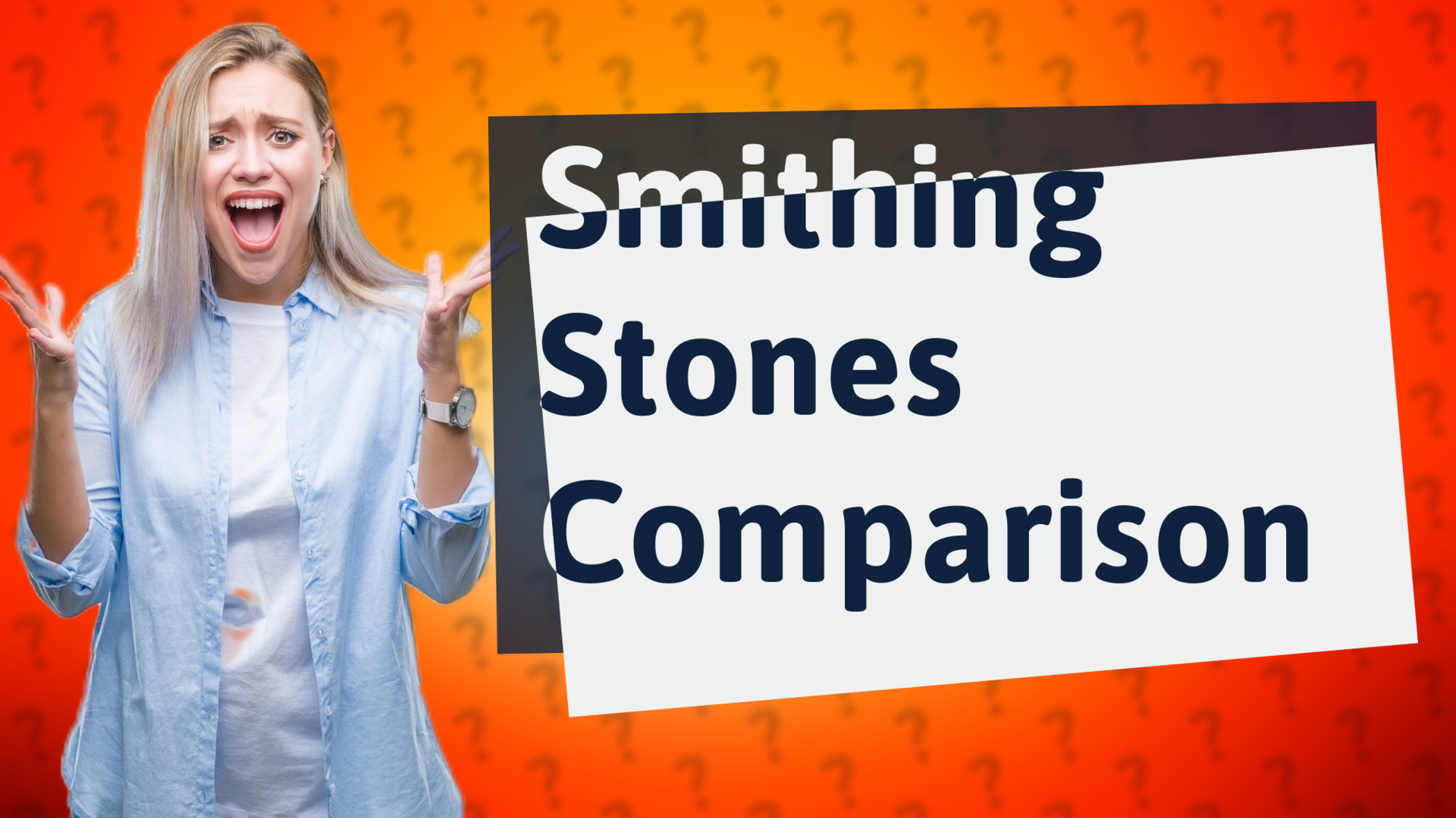 Smithing Stones Comparison