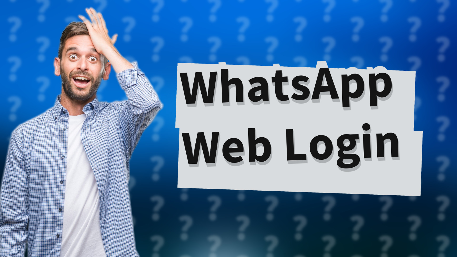 WhatsApp Web Login