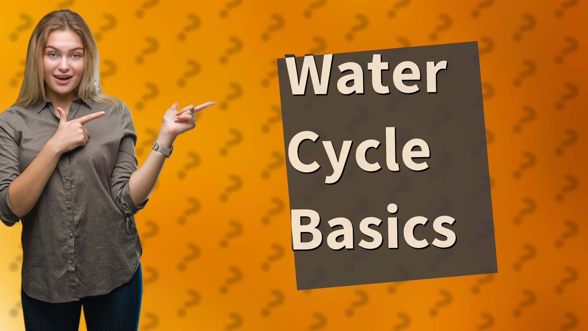 Water Cycle Basics