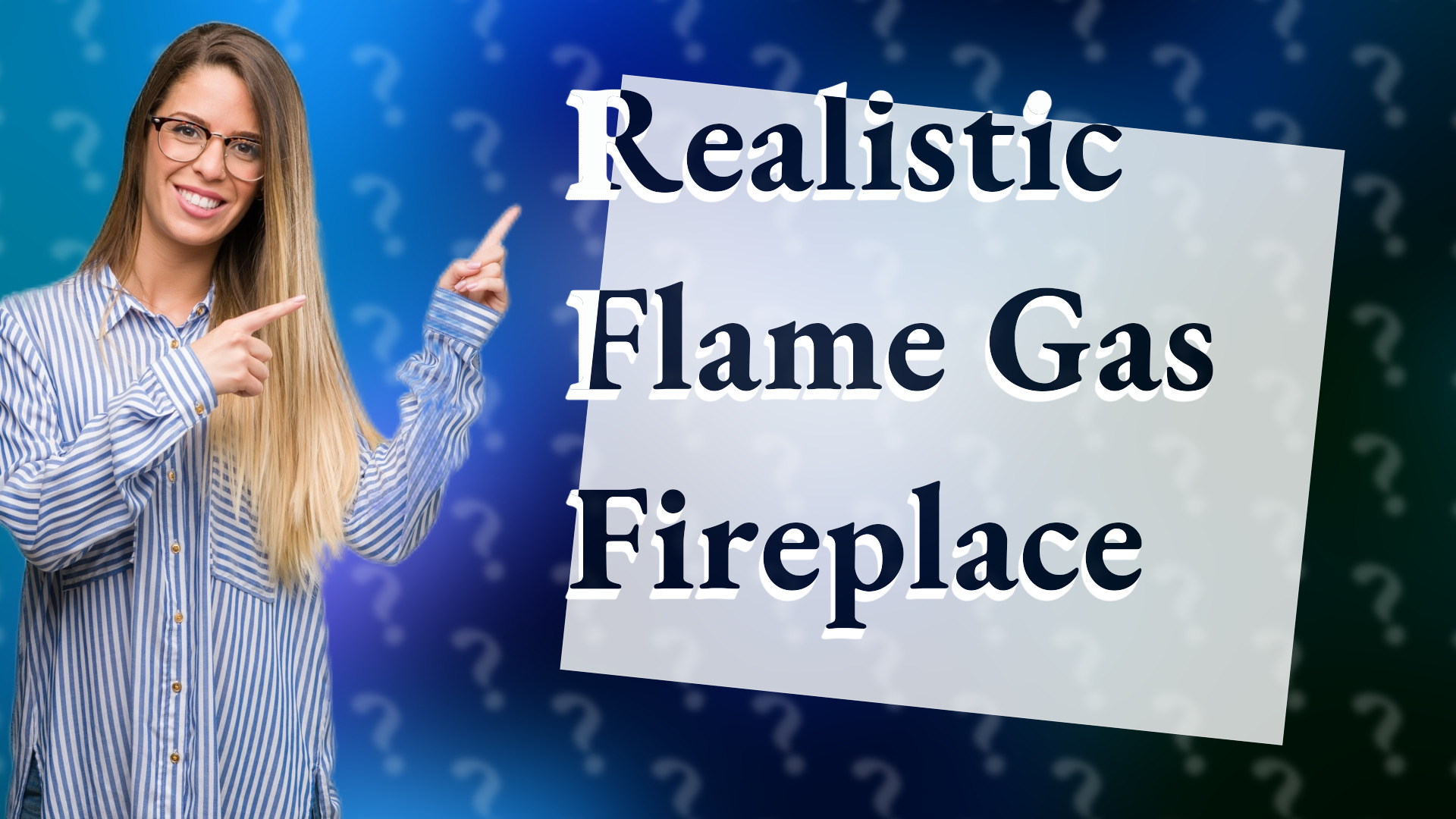 Realistic Flame Gas Fireplace