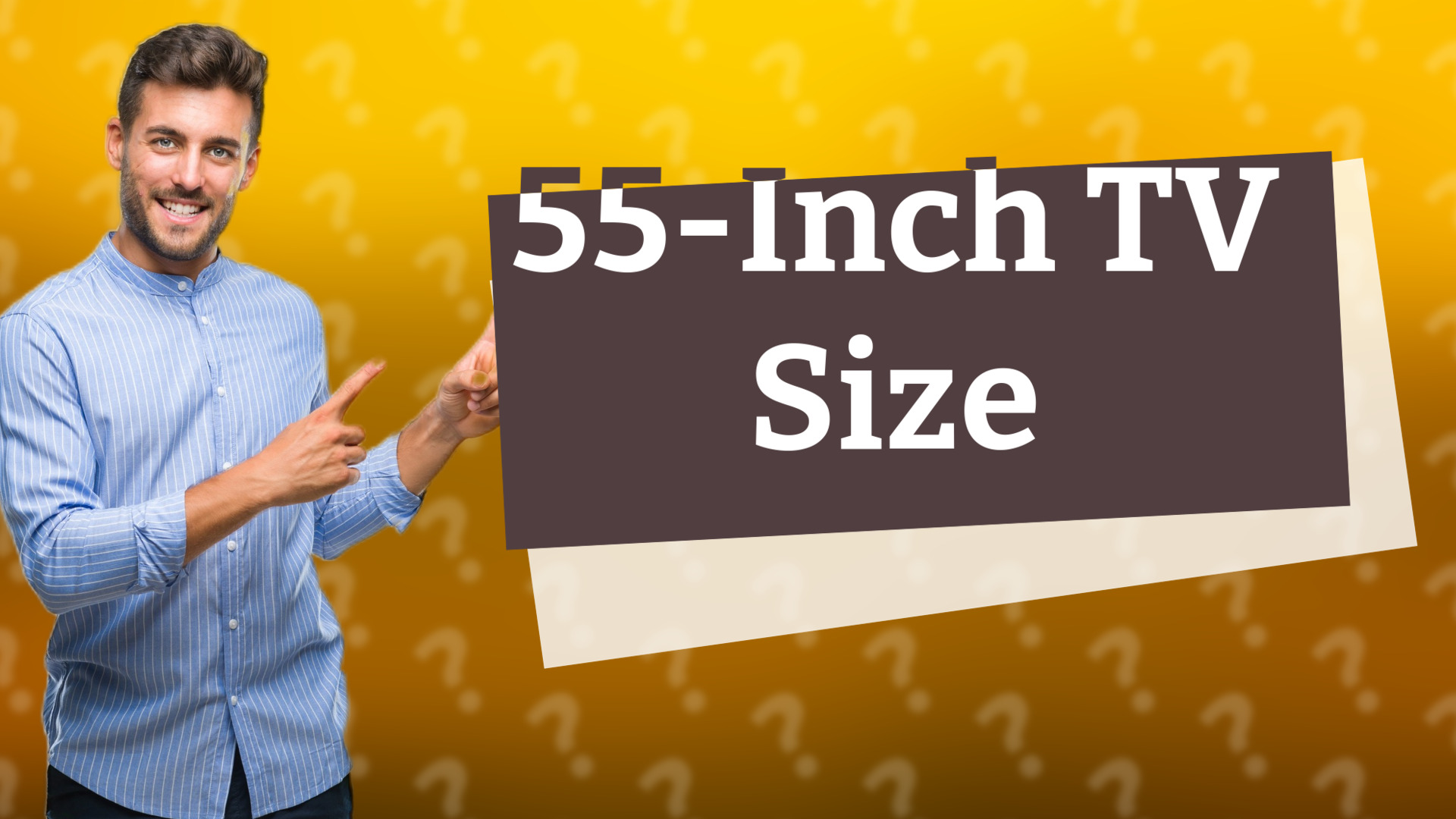 55-Inch TV Size