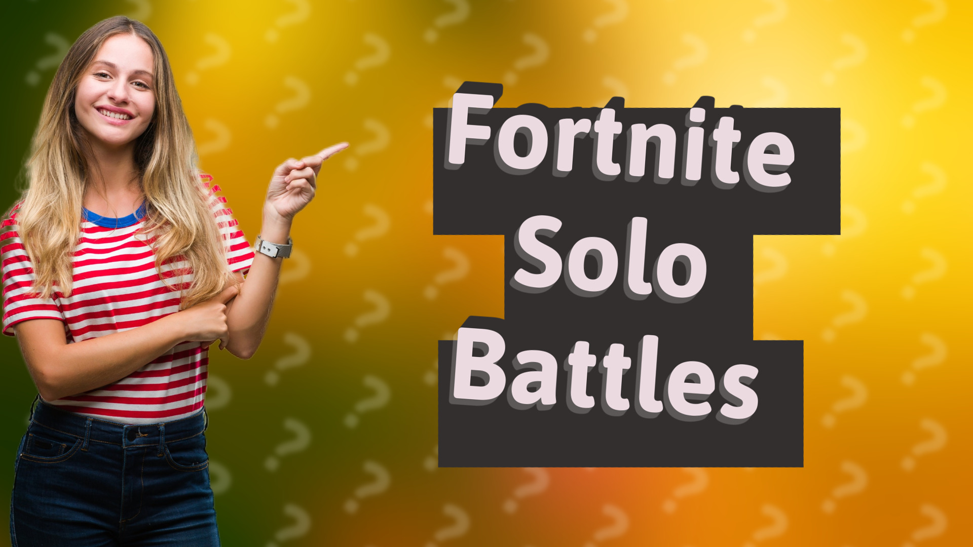 Fortnite Solo Battles