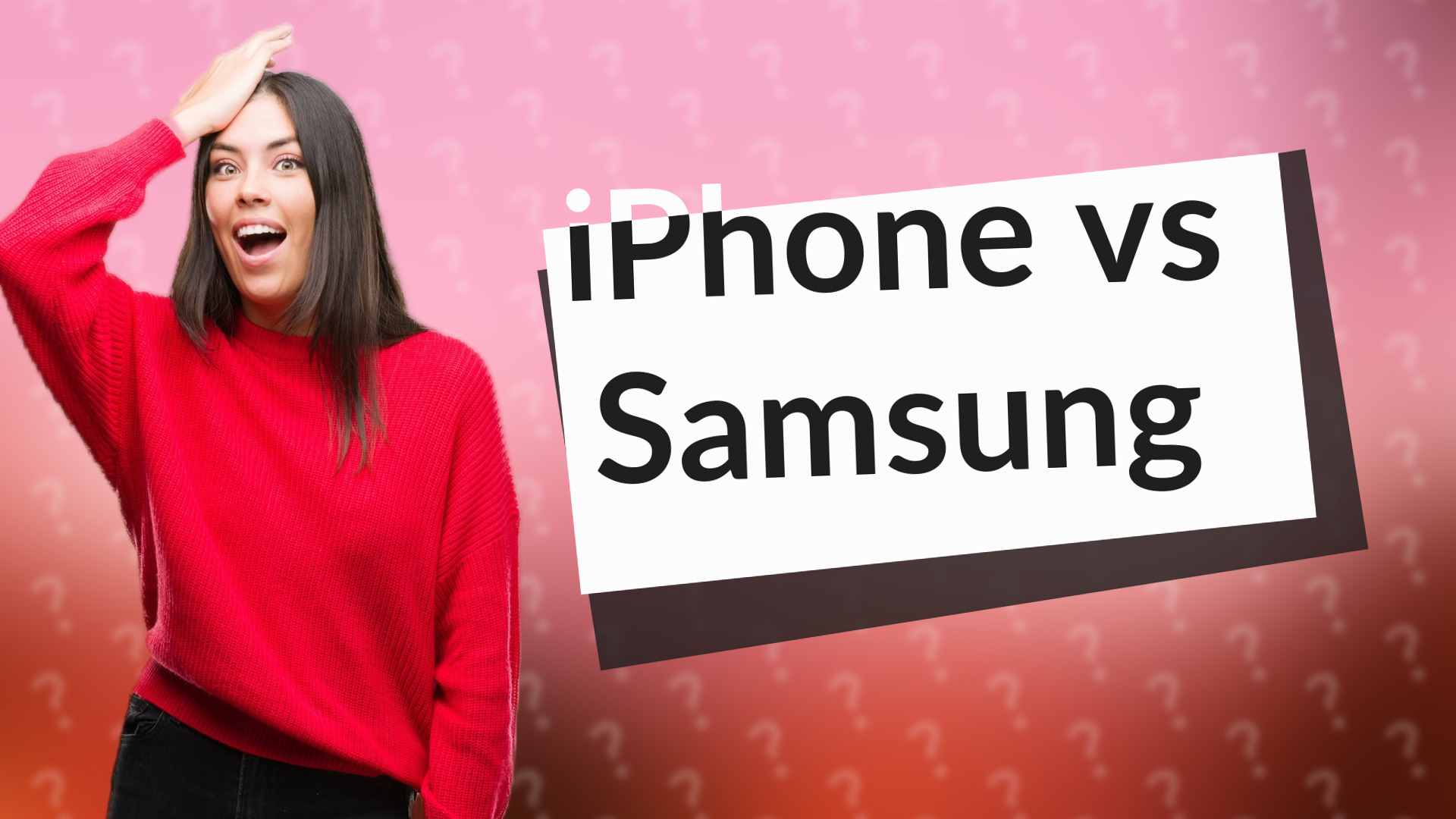 iPhone vs Samsung