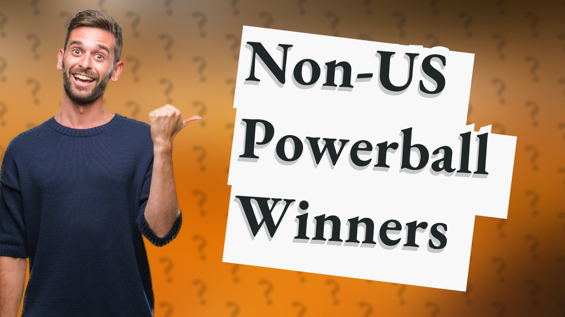 Non-US Powerball Winners
