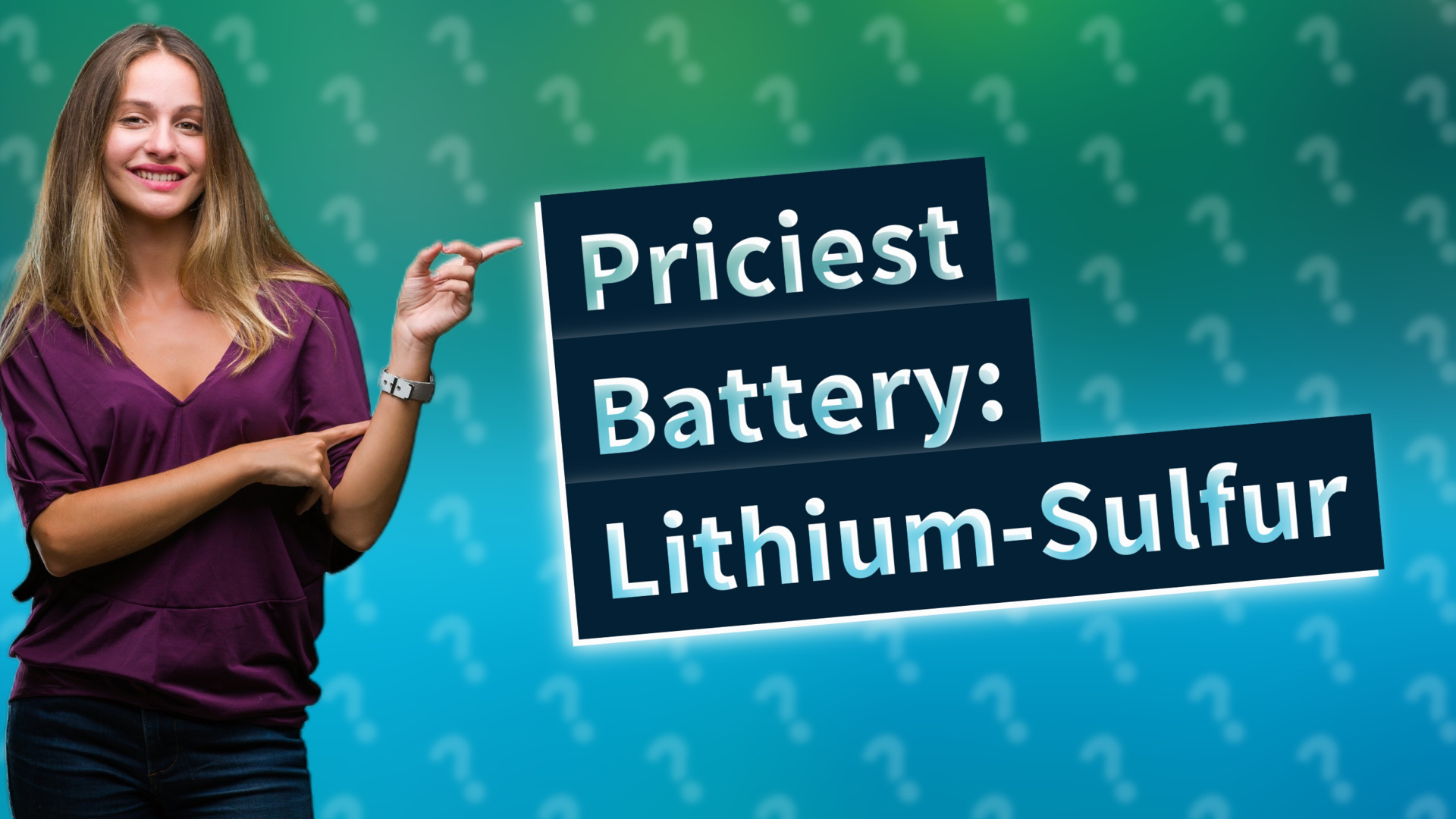 Priciest Battery: Lithium-Sulfur