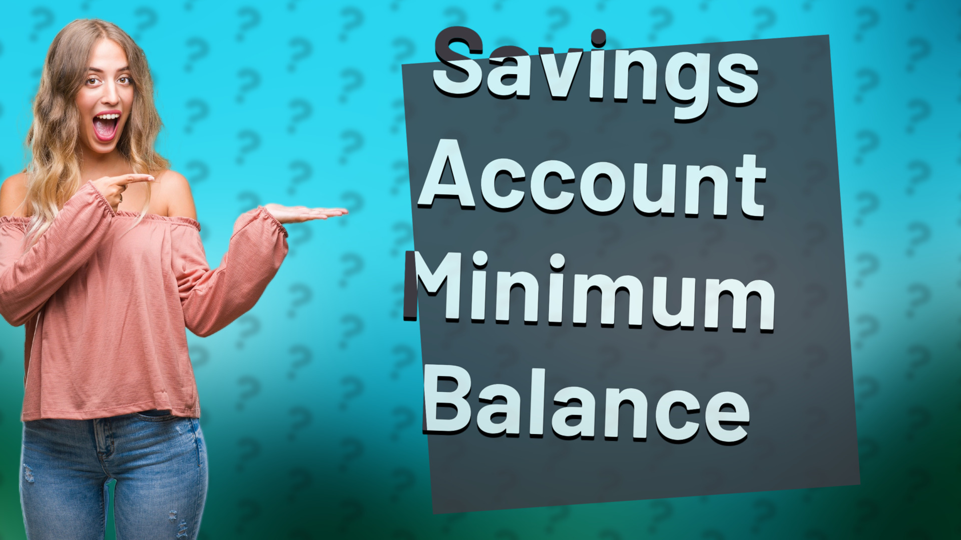 Savings Account Minimum Balance