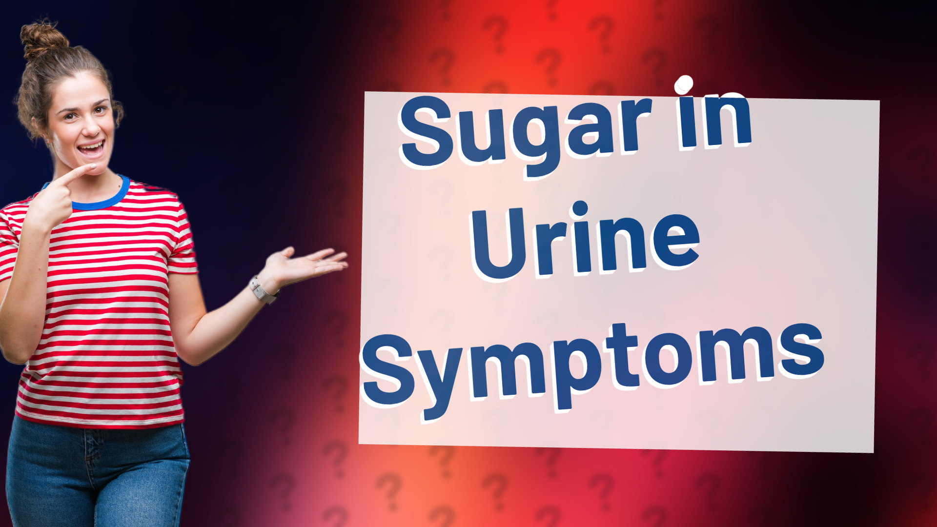 Sugar in Urine Symptoms